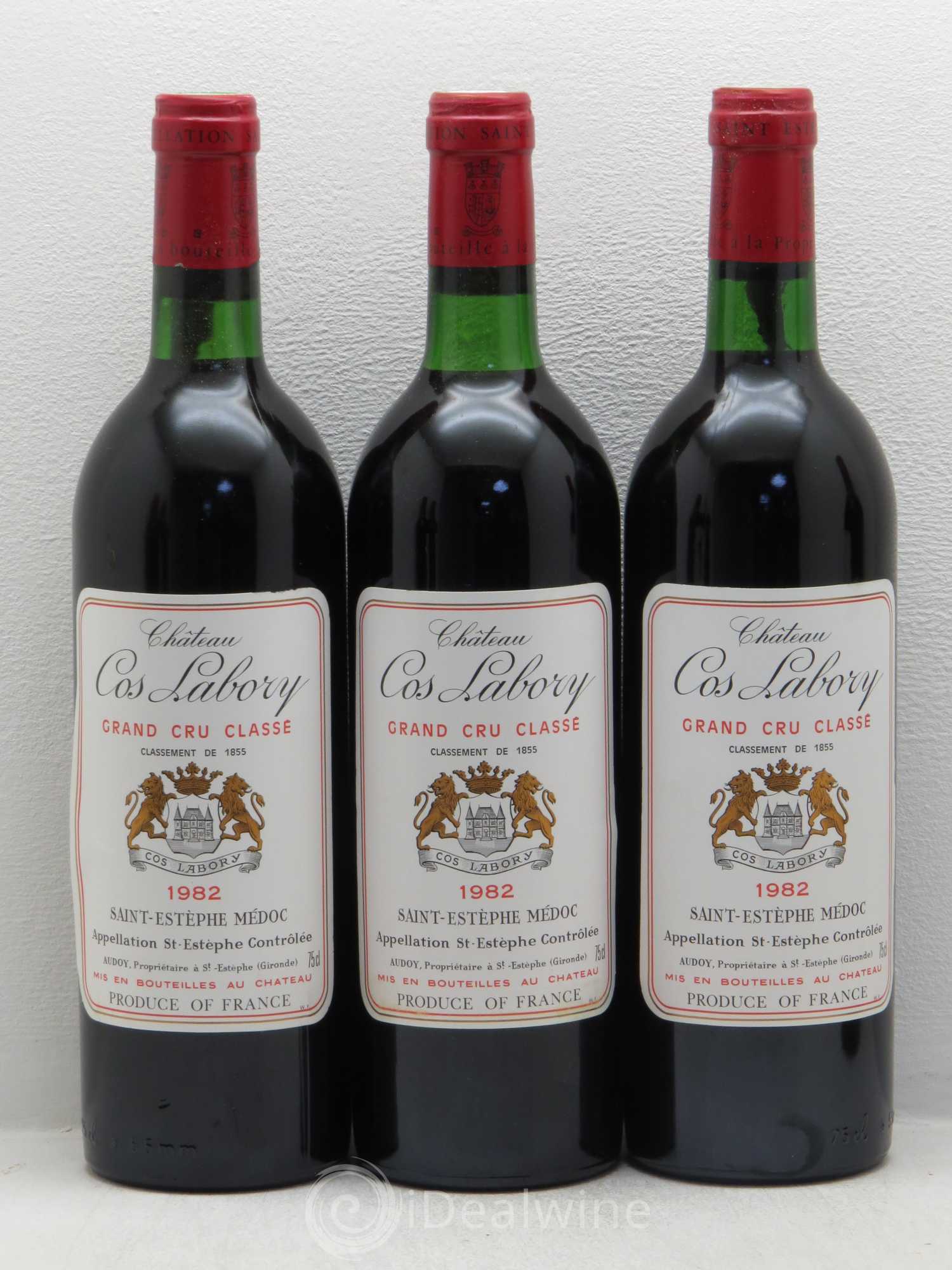 Château Cos Labory 5ème Grand Cru Classé 1982 - Lot de 12 bouteilles - 3