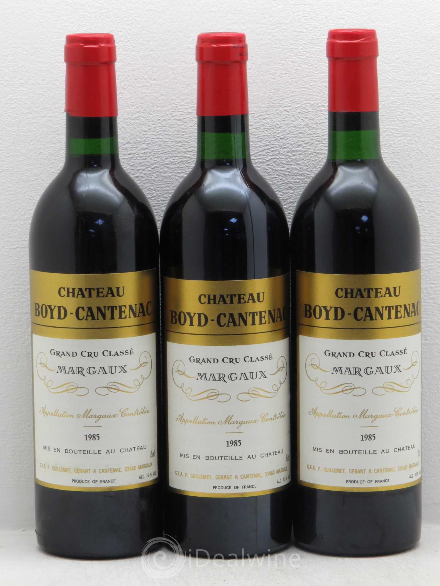 Château Boyd Cantenac 3ème Grand Cru Classé 1985 - Lot de 12 bouteilles - 4