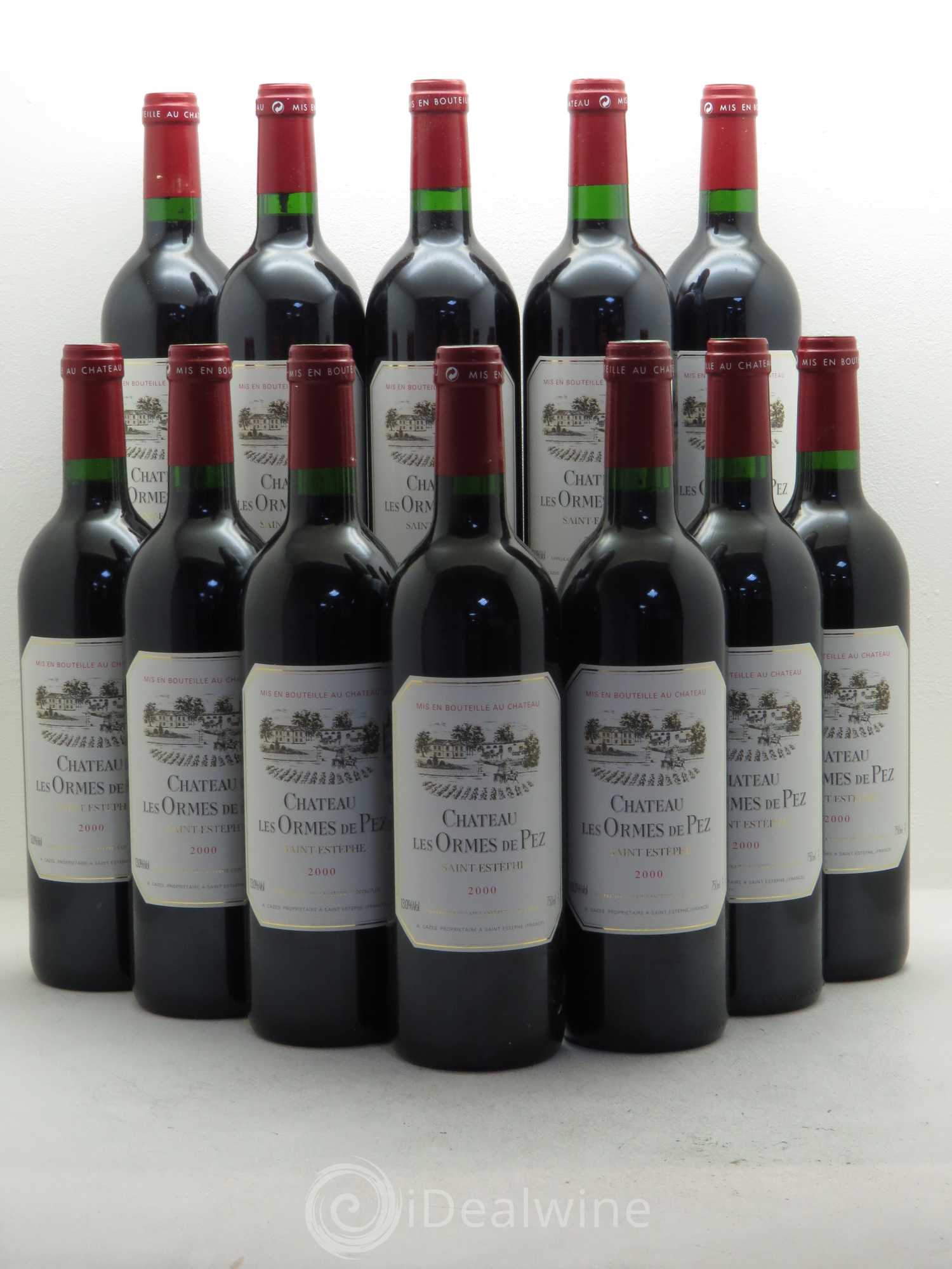 Château les Ormes de Pez 2000 - Lot de 12 bouteilles - 0