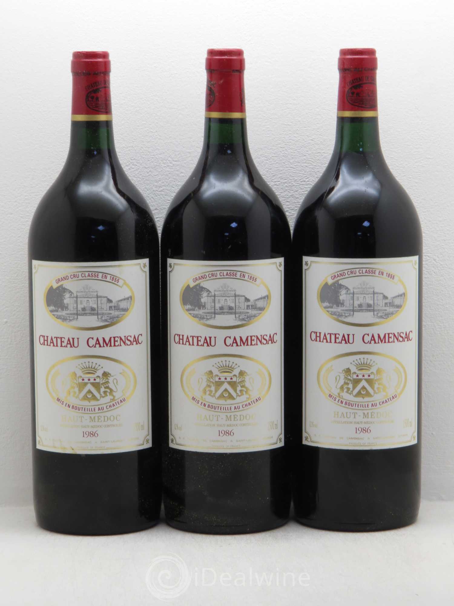 Château Camensac 5ème Grand Cru Classé 1986 - Lot de 6 magnums - 2