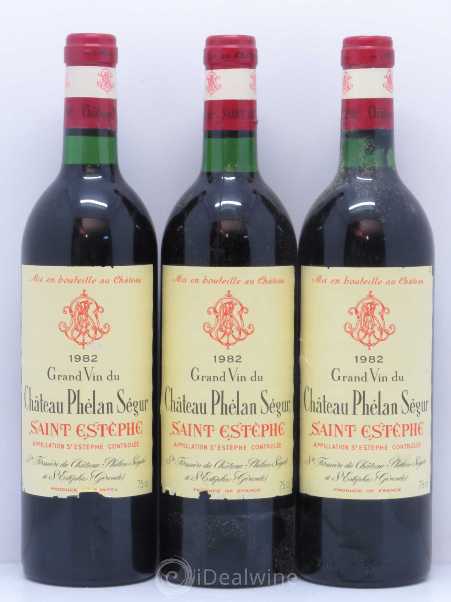 Château Phélan Ségur 1982 - Lot de 12 bouteilles - 4