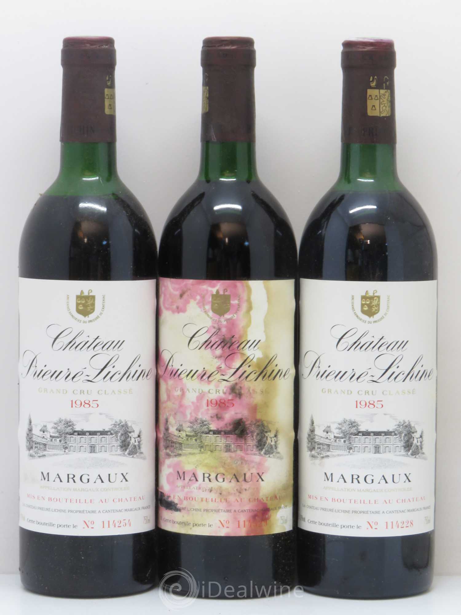 Château Prieuré Lichine 4ème Grand Cru Classé 1985 - Lot de 12 bouteilles - 3