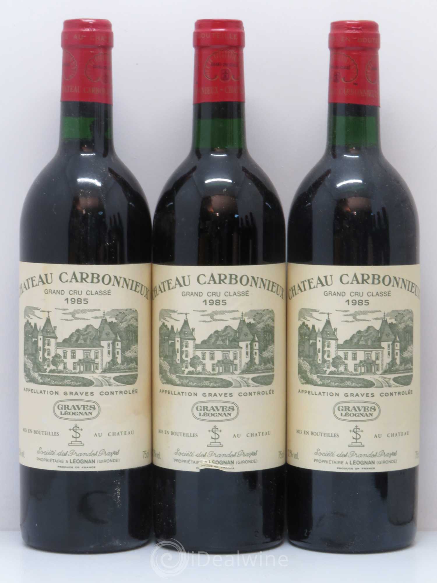 Château Carbonnieux Cru Classé de Graves 1985 - Lot de 12 bouteilles - 2