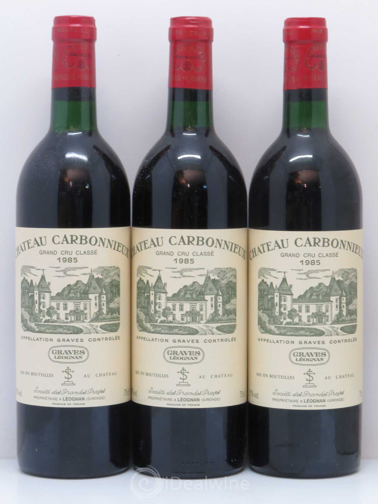Château Carbonnieux Cru Classé de Graves 1985 - Lot de 12 bouteilles - 3