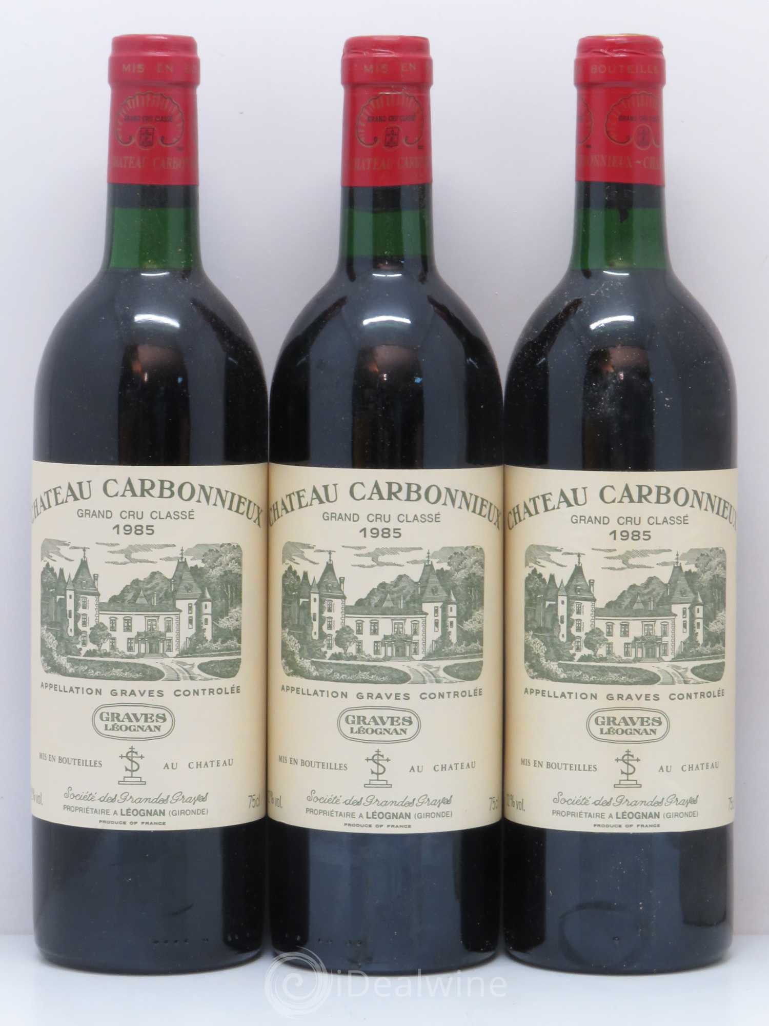 Château Carbonnieux Cru Classé de Graves 1985 - Lot de 12 bouteilles - 4