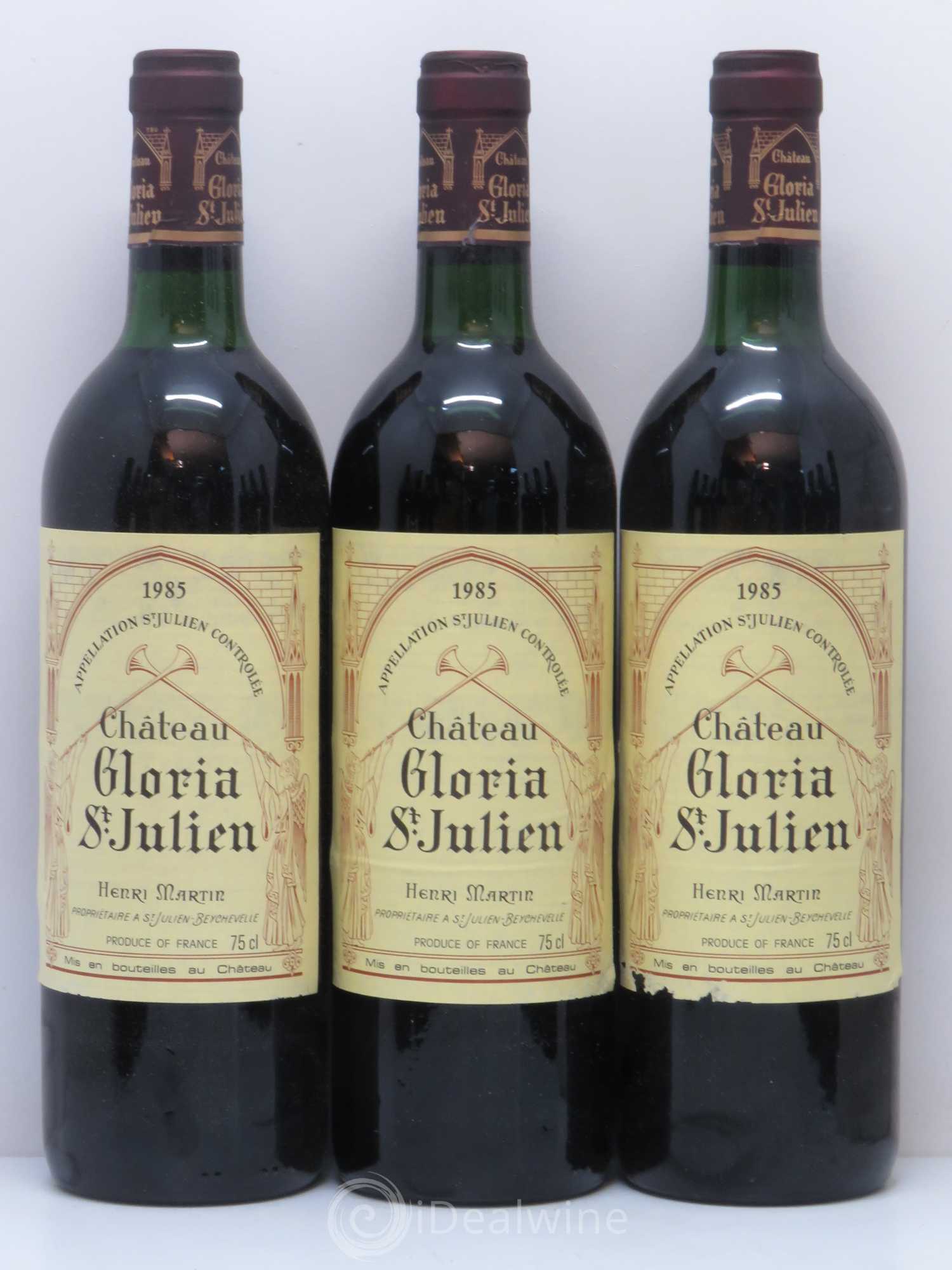 Château Gloria 1985 - Lot de 12 bouteilles - 1