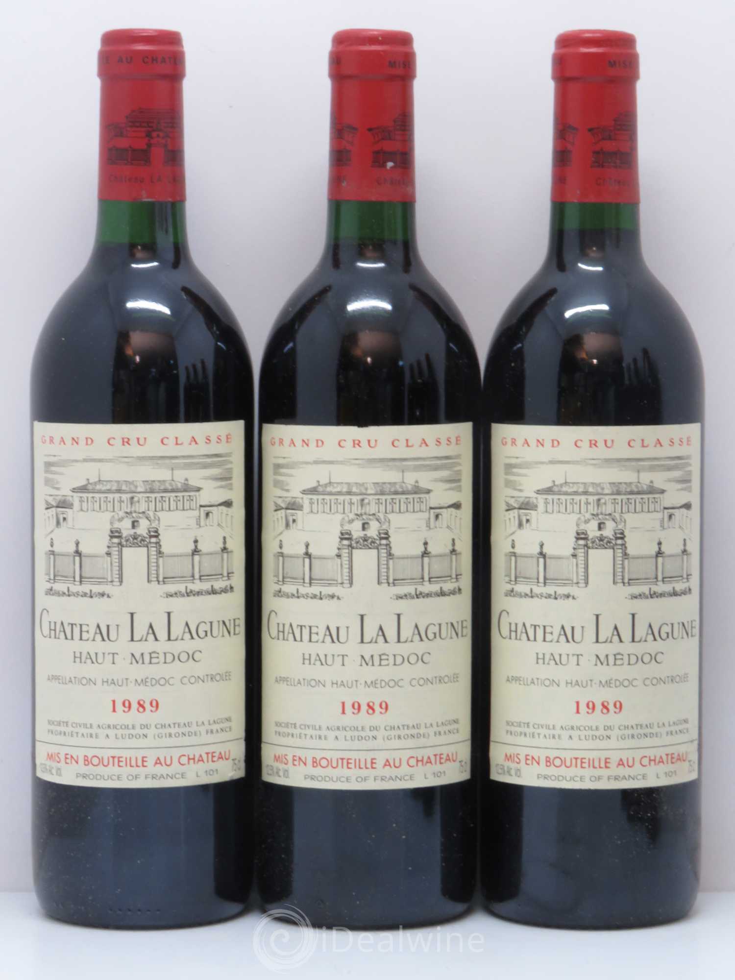 Château la Lagune 3ème Grand Cru Classé 1989 - Lot de 12 bouteilles - 2