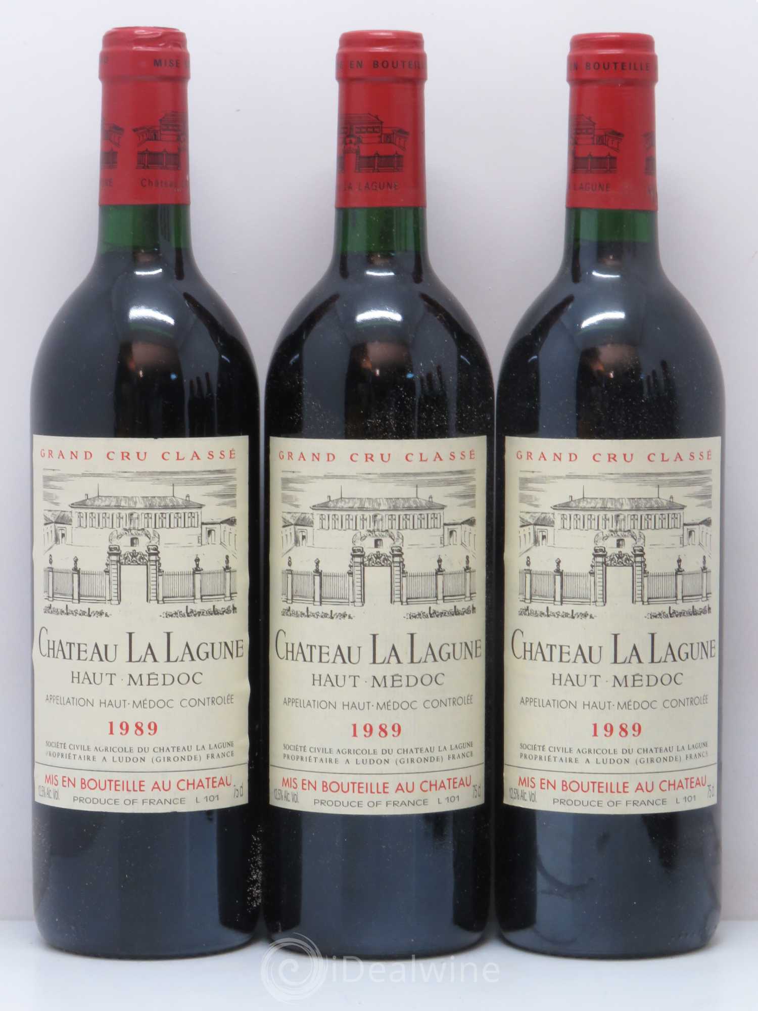 Château la Lagune 3ème Grand Cru Classé 1989 - Lot de 12 bouteilles - 3