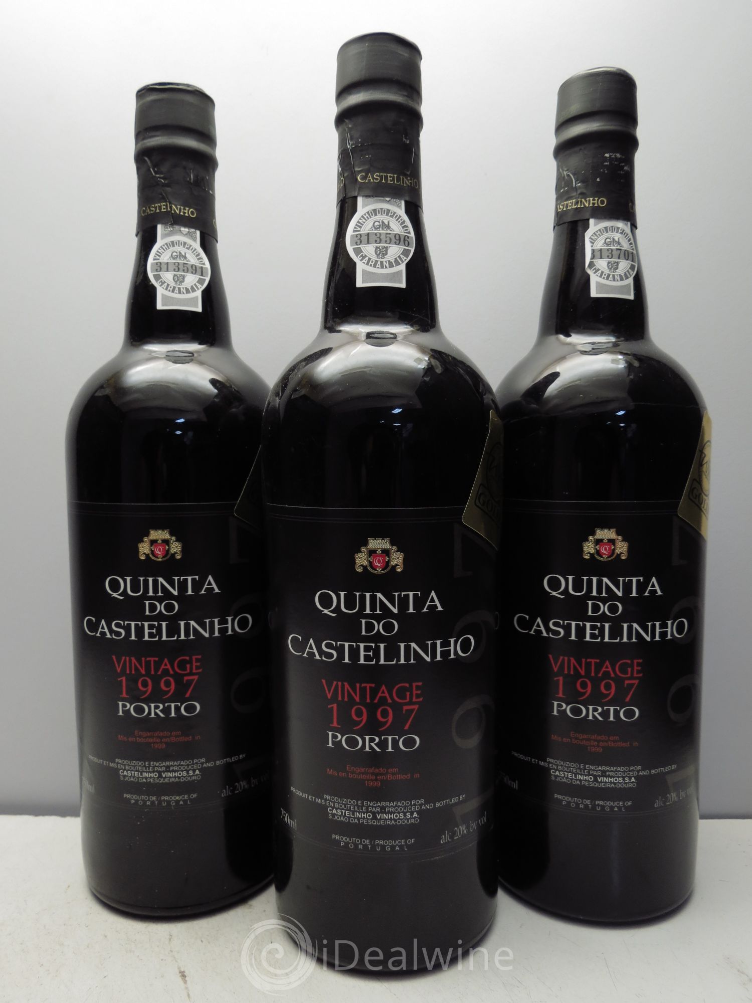 Porto Quinta do Castelinho Vintage 1997 - Posten von 3 Flaschen - 0
