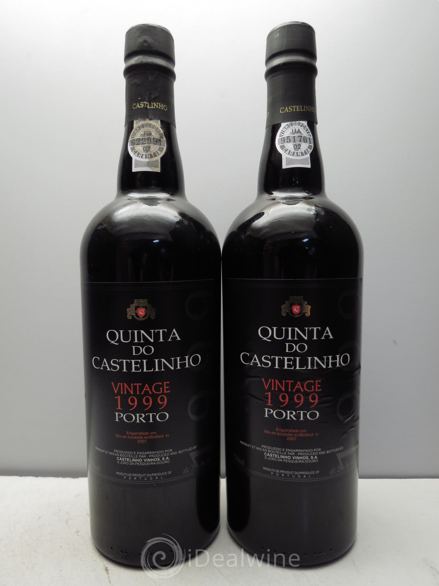 Porto Quinta do Castelinho Vintage 1999 - Posten von 2 Flaschen - 0