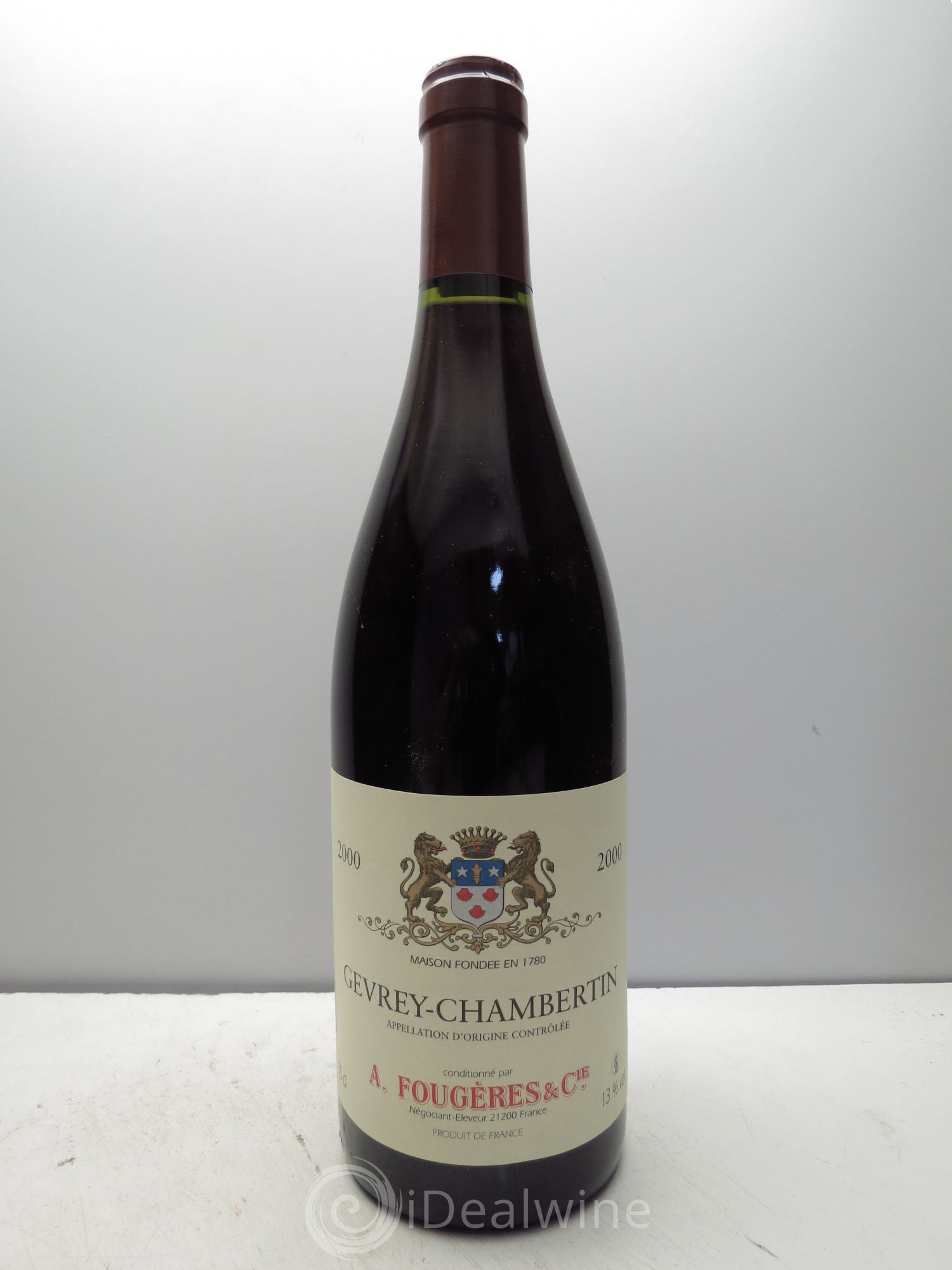 Gevrey-Chambertin A.Fougeres 2000 - Lot de 6 bouteilles - 0