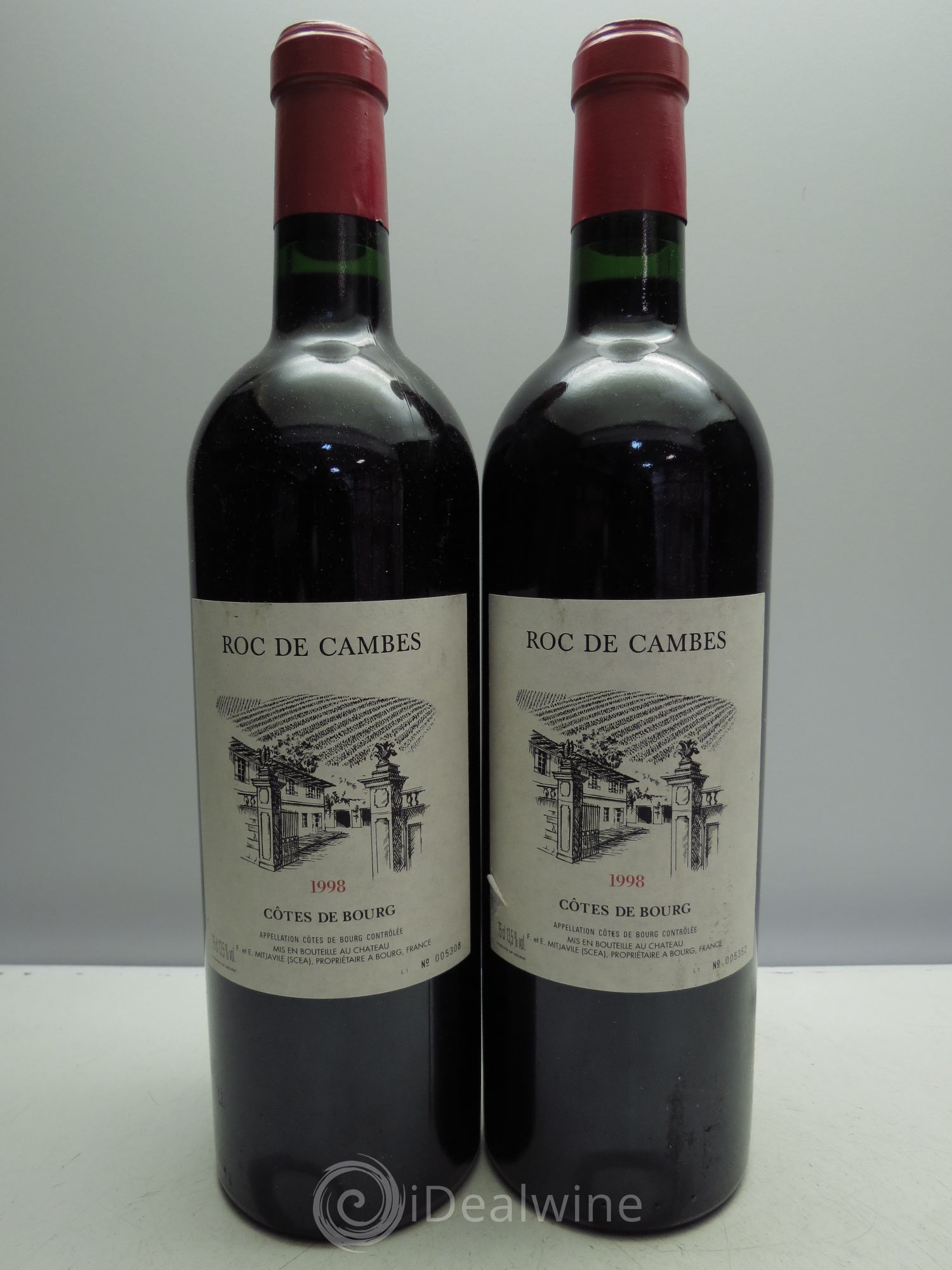 Roc de Cambes 1998 - Posten von 2 Flaschen - 0