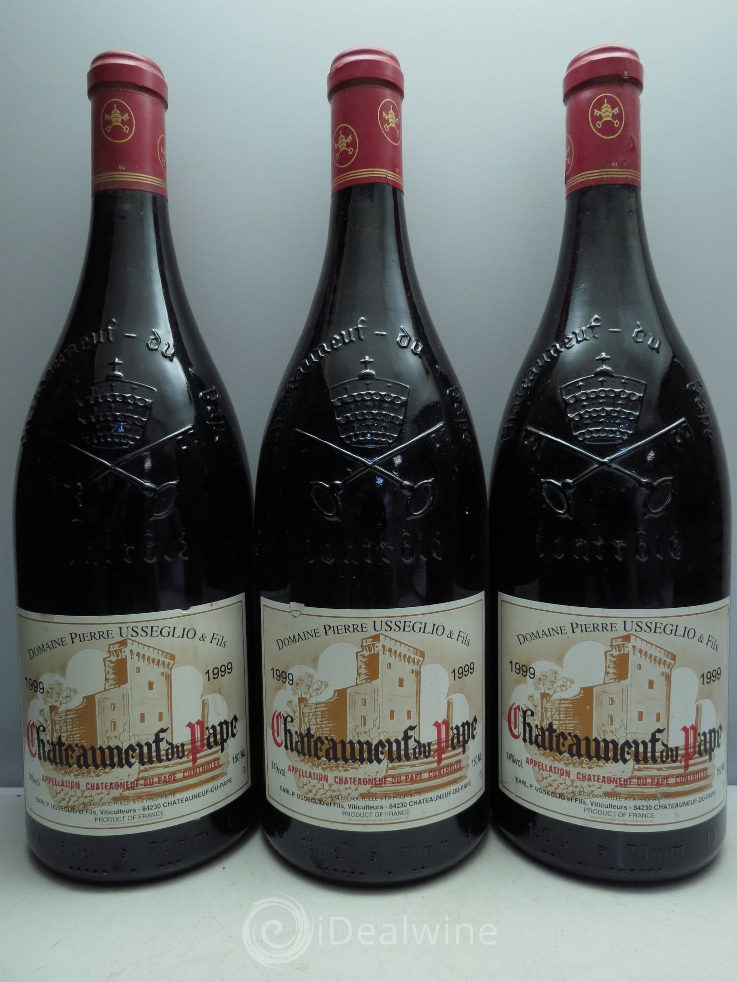 Châteauneuf-du-Pape Tradition Pierre Usseglio & Fils 1999 - Lot de 3 magnums - 0
