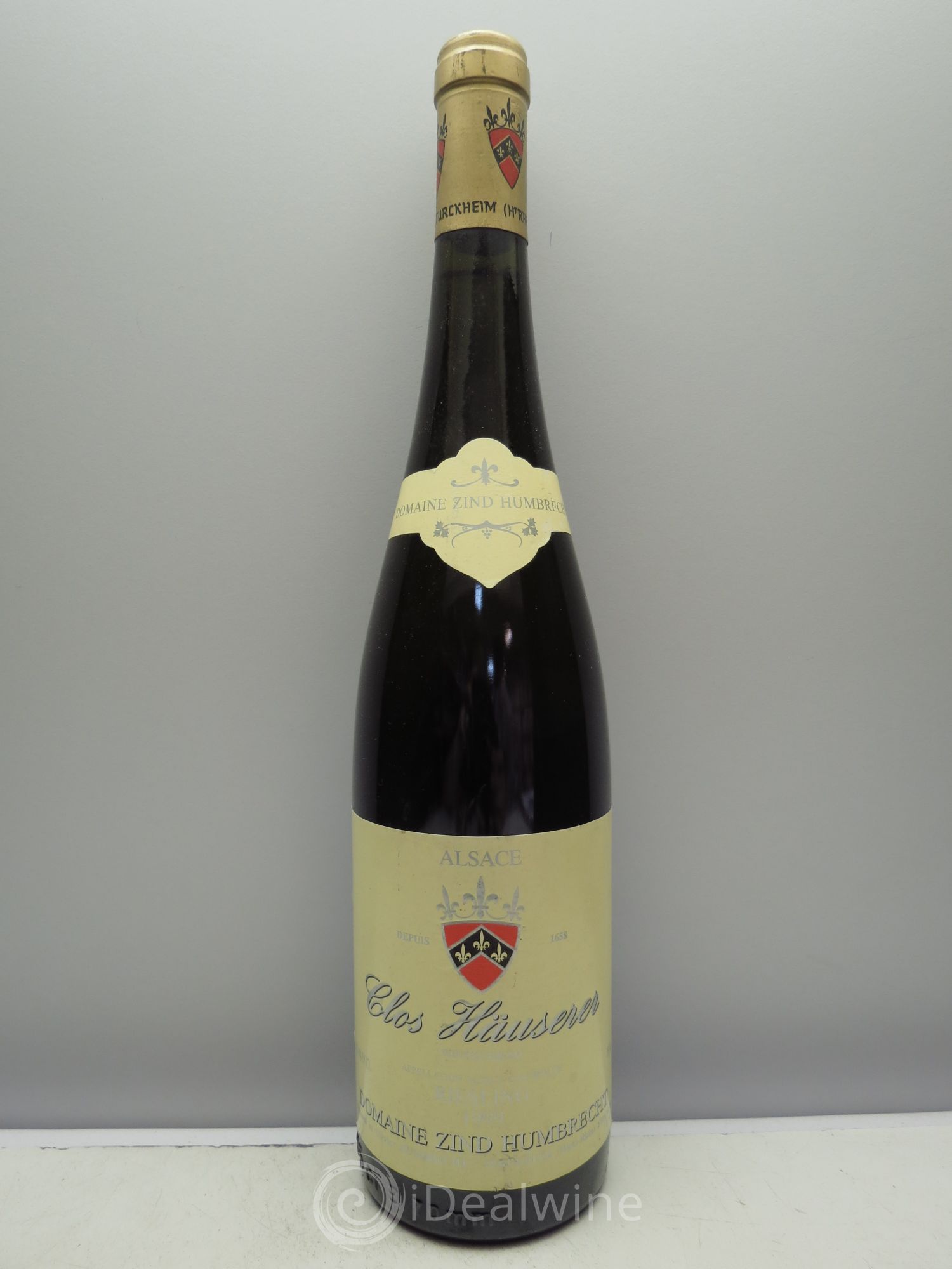 Alsace Riesling Clos Hauserer Zind-Humbrecht (Domaine) 1999 - Lot de 1 bouteille - 0