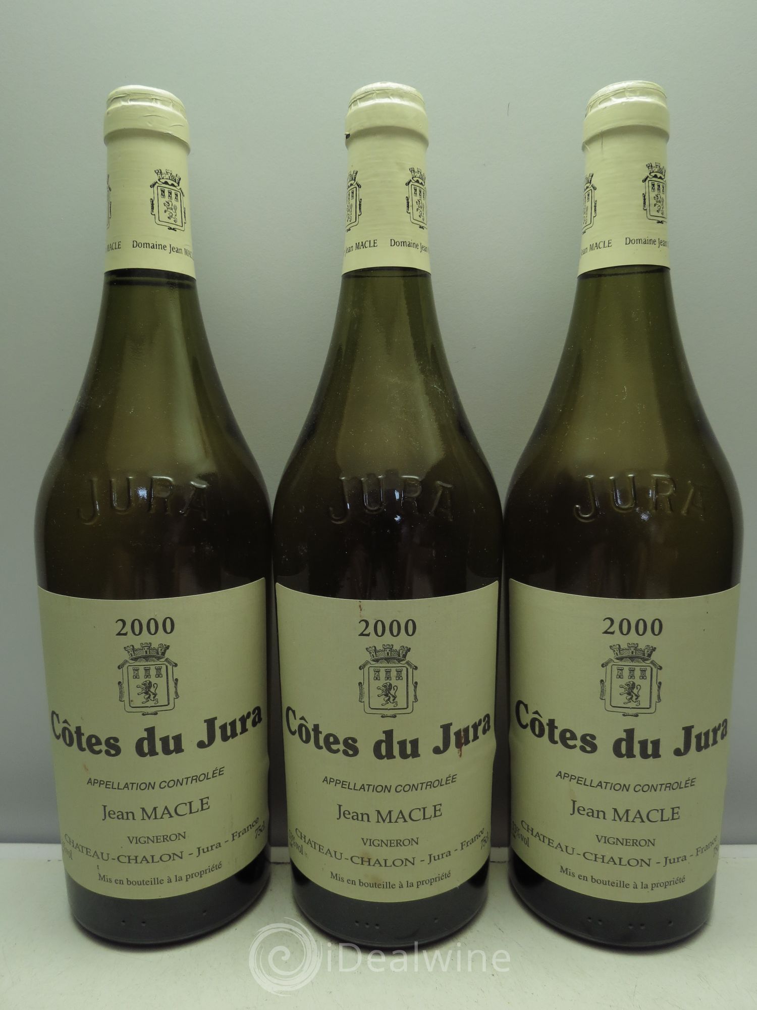 Côtes du Jura Jean Macle 2000 - Lot de 3 bouteilles - 0