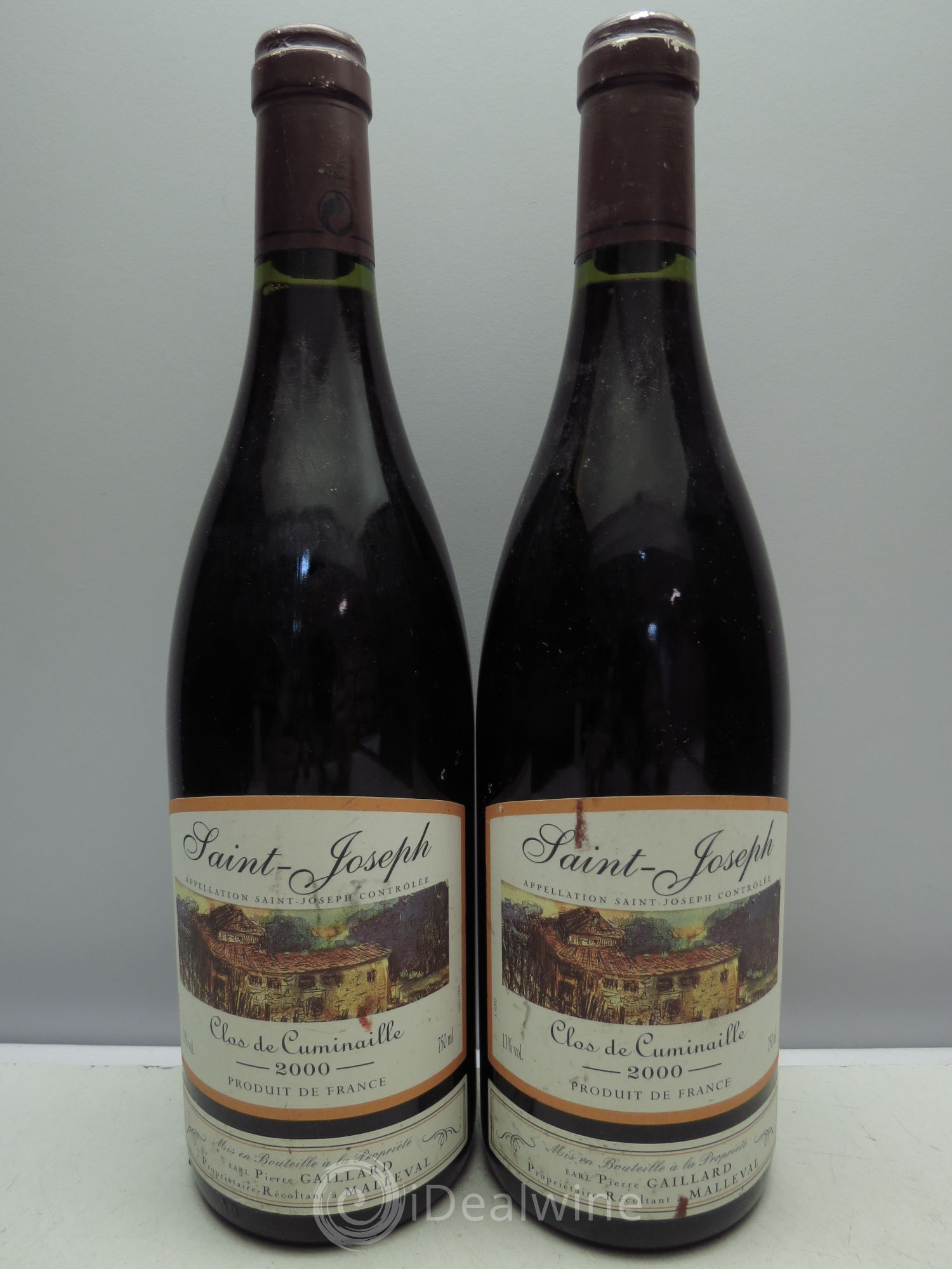 Saint-Joseph Clos Cuminaille 2000 - Lot de 2 bouteilles - 0