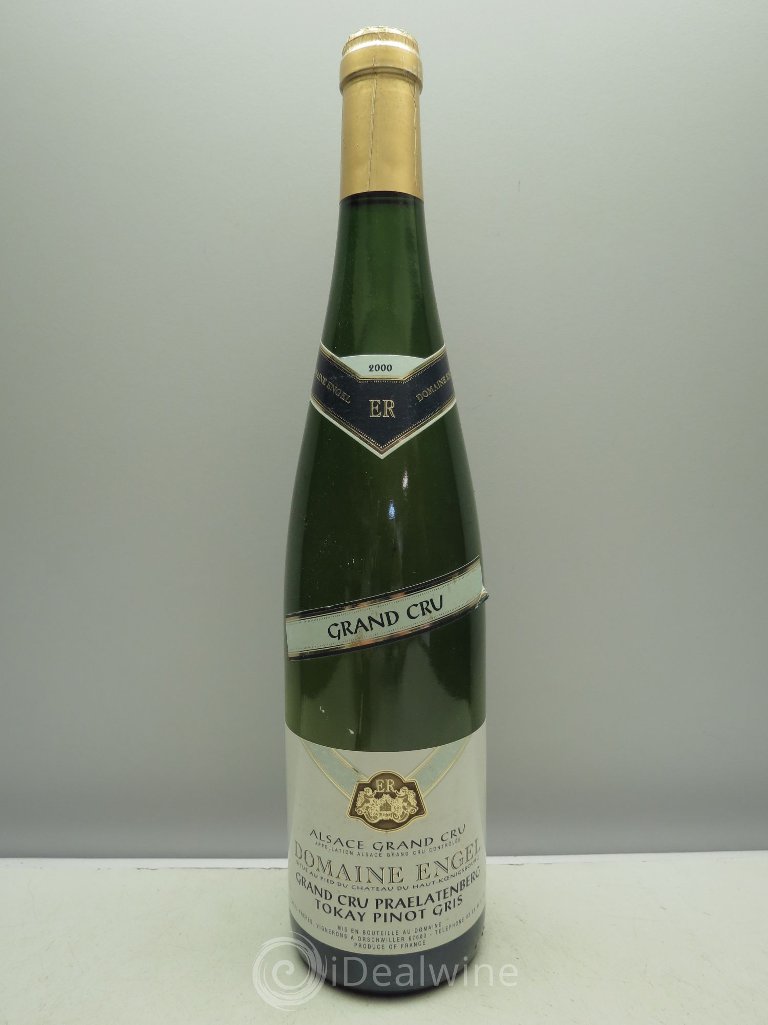Pinot Gris (Tokay) Grand Cru Praelatenberg Domaine Engel 2000 - Posten von 1 Flasche - 0