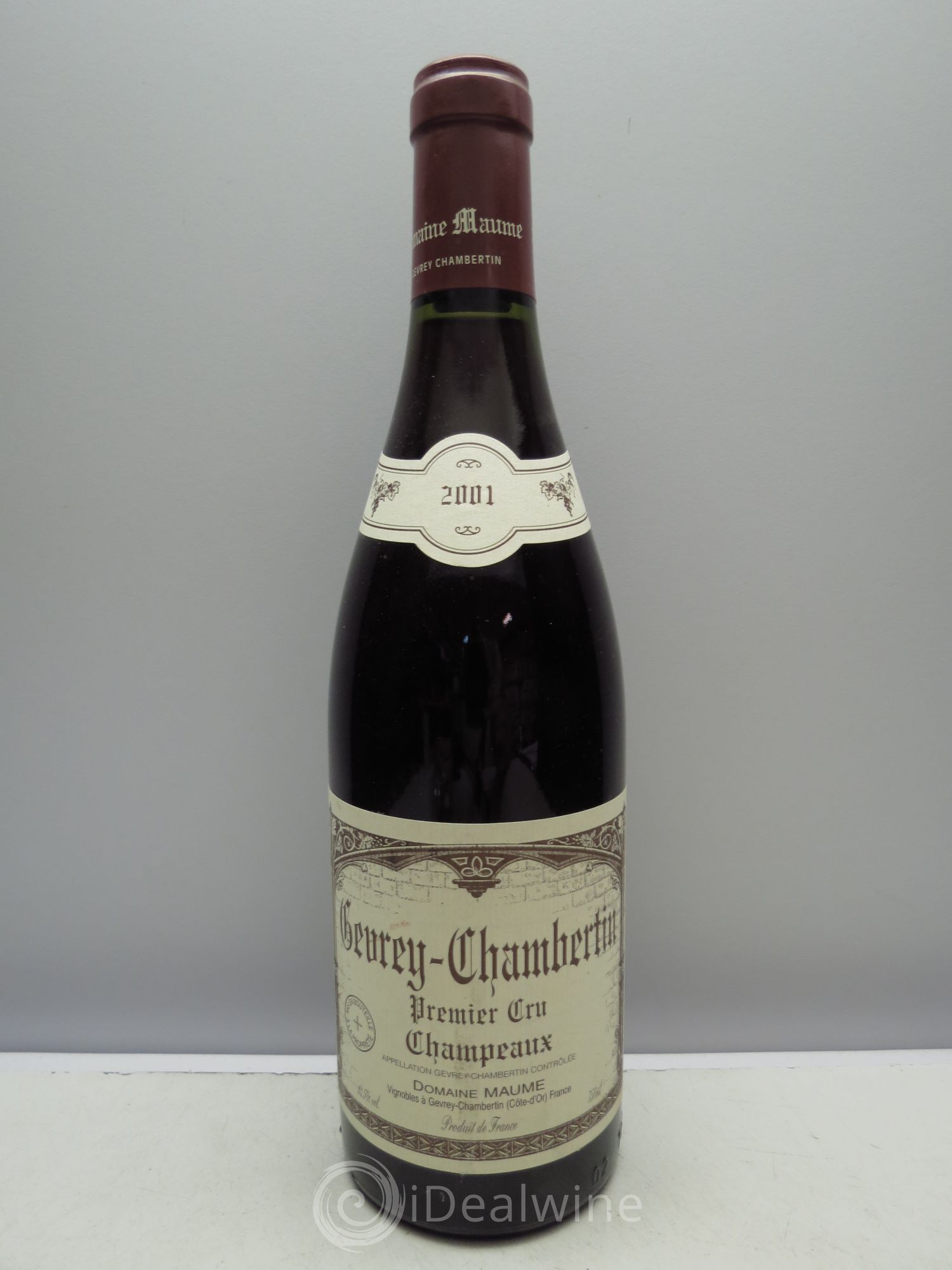 Gevrey-Chambertin 1er Cru B.Maume 2001 - Lot de 1 bouteille - 0