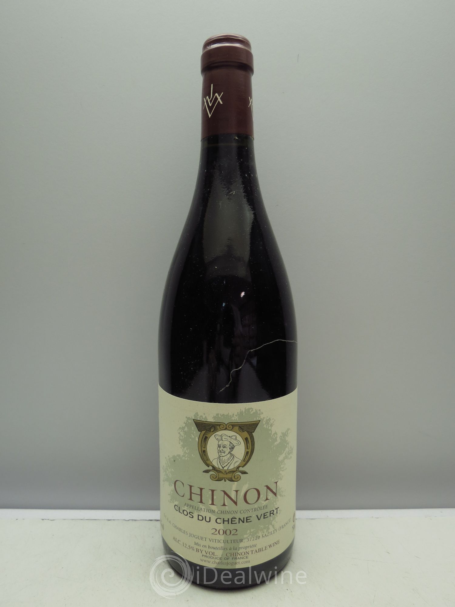 Chinon Clos du Chêne Vert Charles Joguet 2002 - Lot de 6 bouteilles - 0