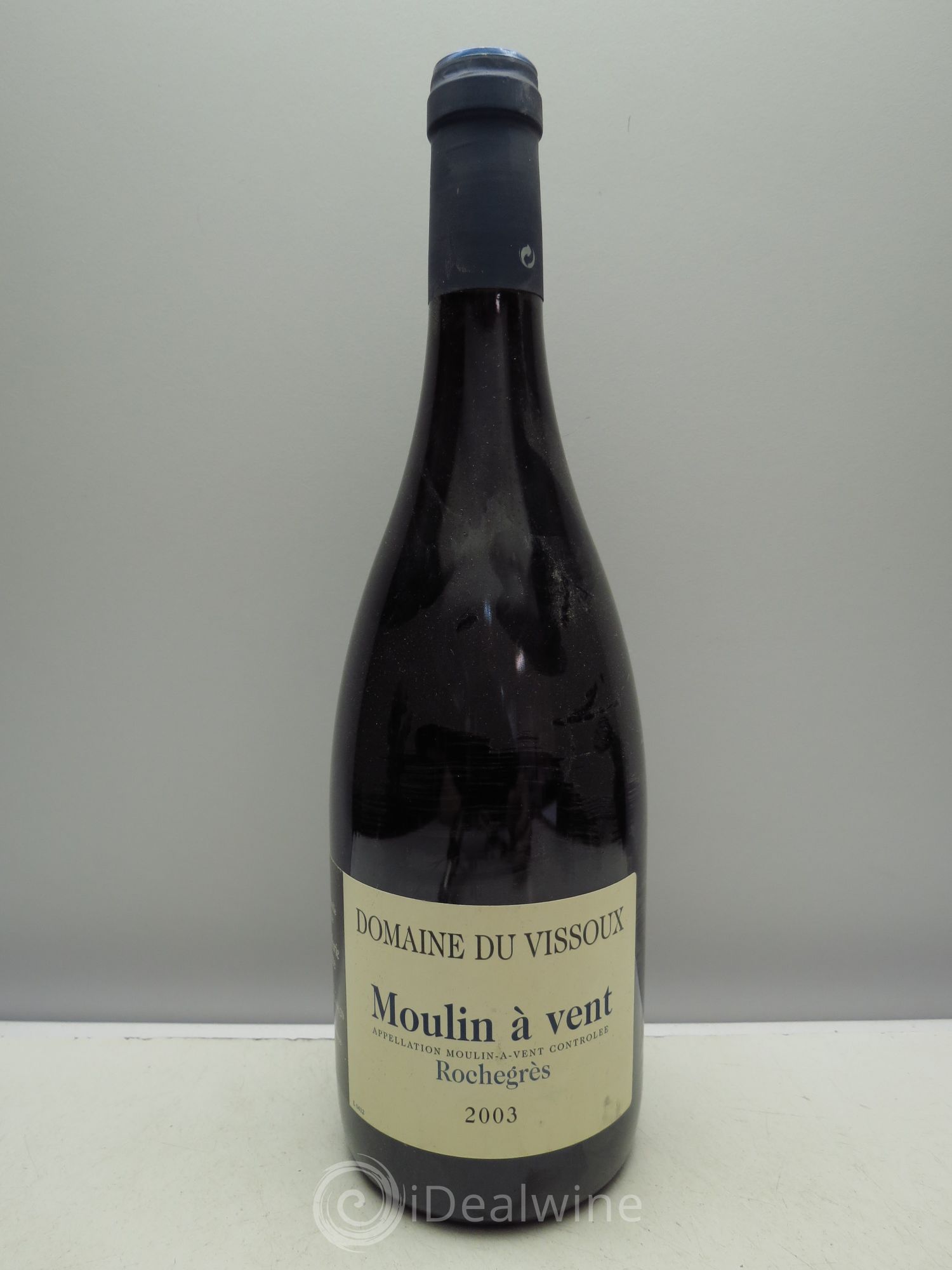 Moulin-à-Vent Rochegrès Chermette 2003 - Lot de 1 bouteille - 0