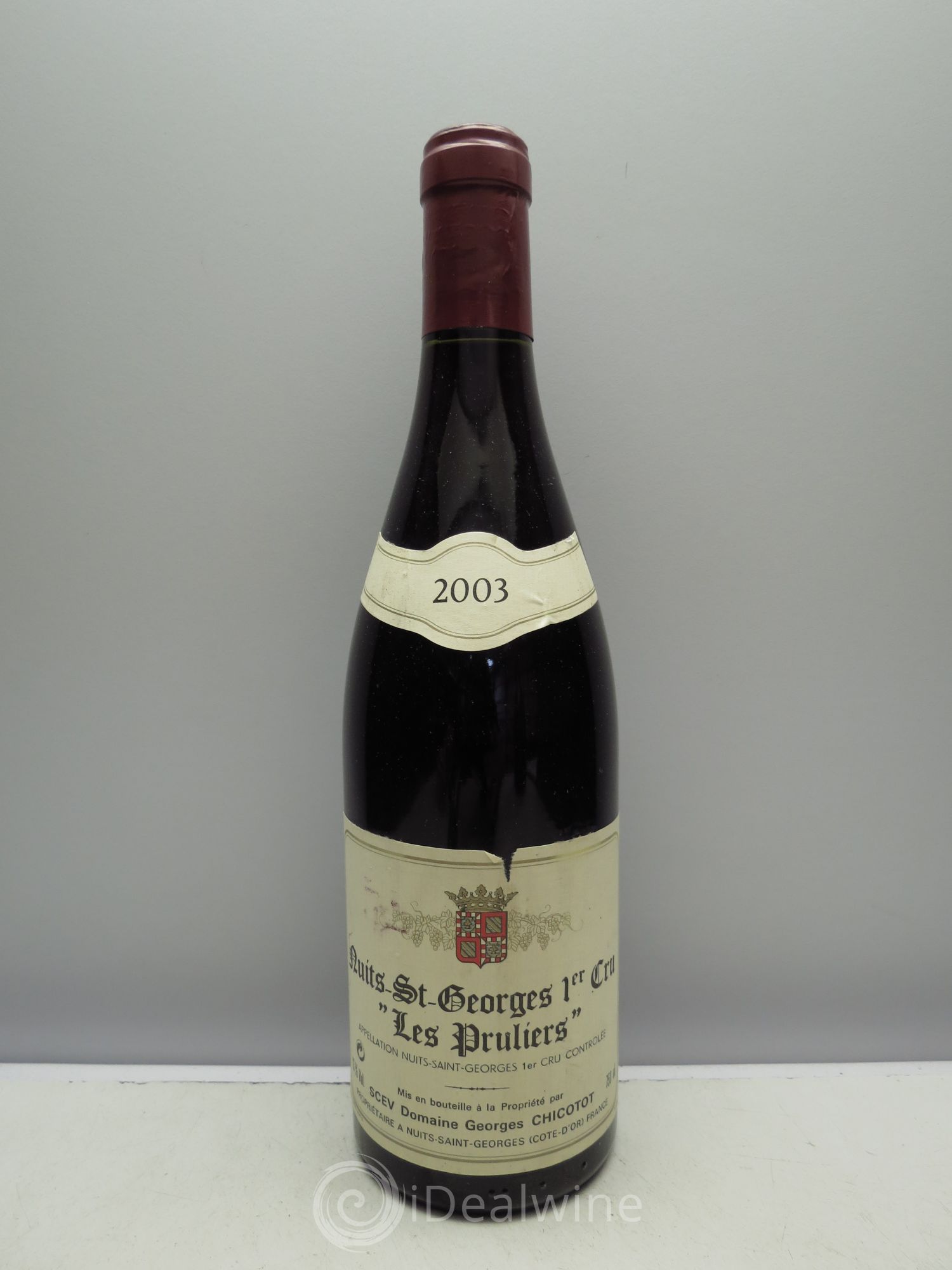 Nuits-Saint-Georges 1er Cru Chicotot 2003 - Lot de 6 bouteilles - 0