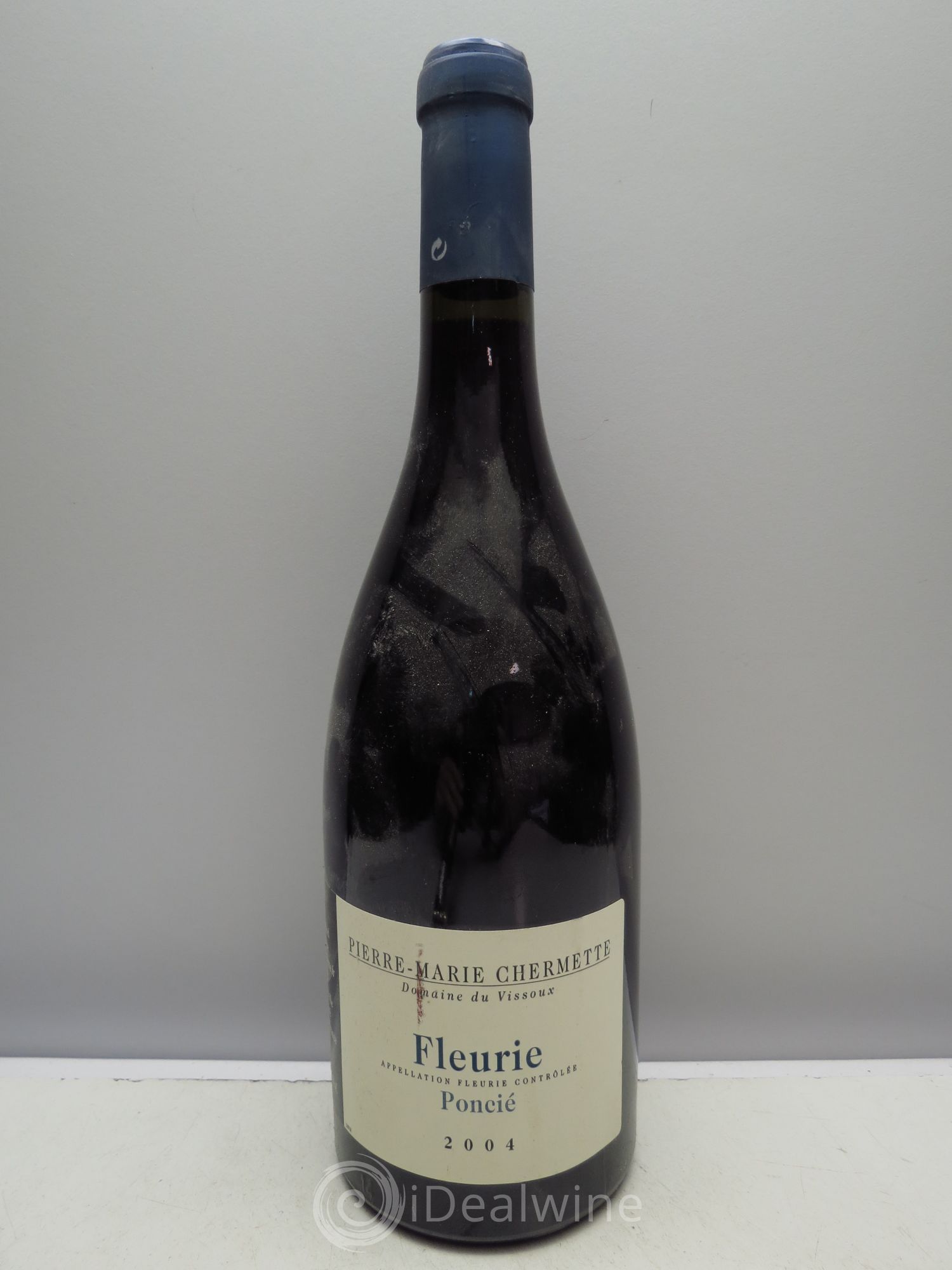 Fleurie Poncié - P.M Chermette 2004 - Posten von 1 Flasche - 0