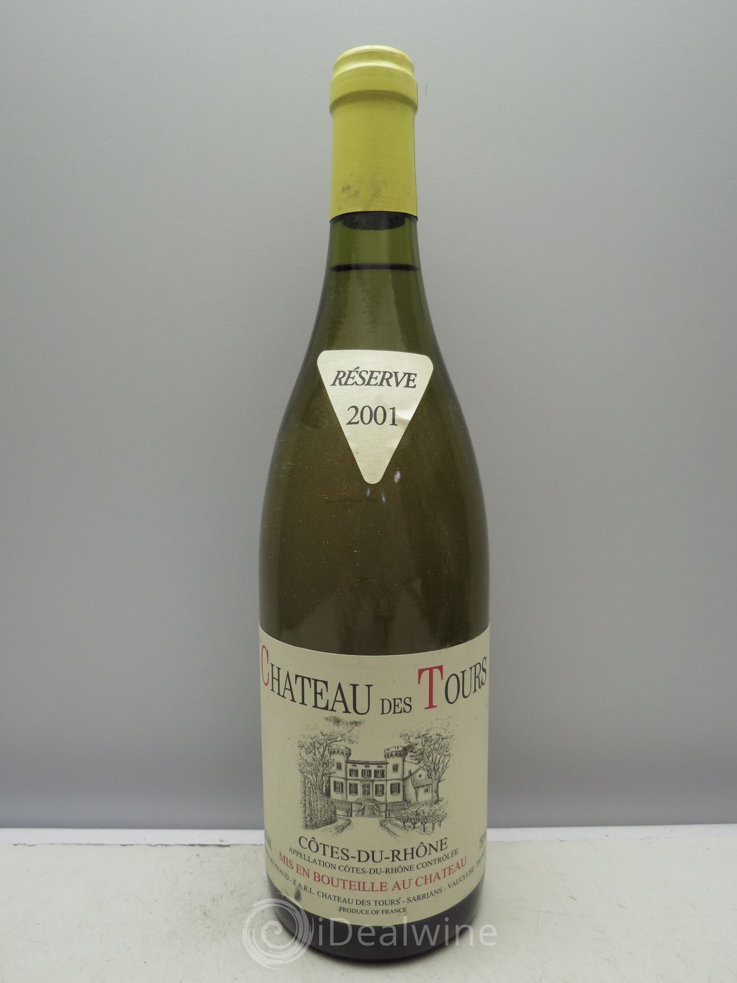 Côtes-du-Rhône Réserve - Château des Tours 2001 - Posten von 1 Flasche - 0