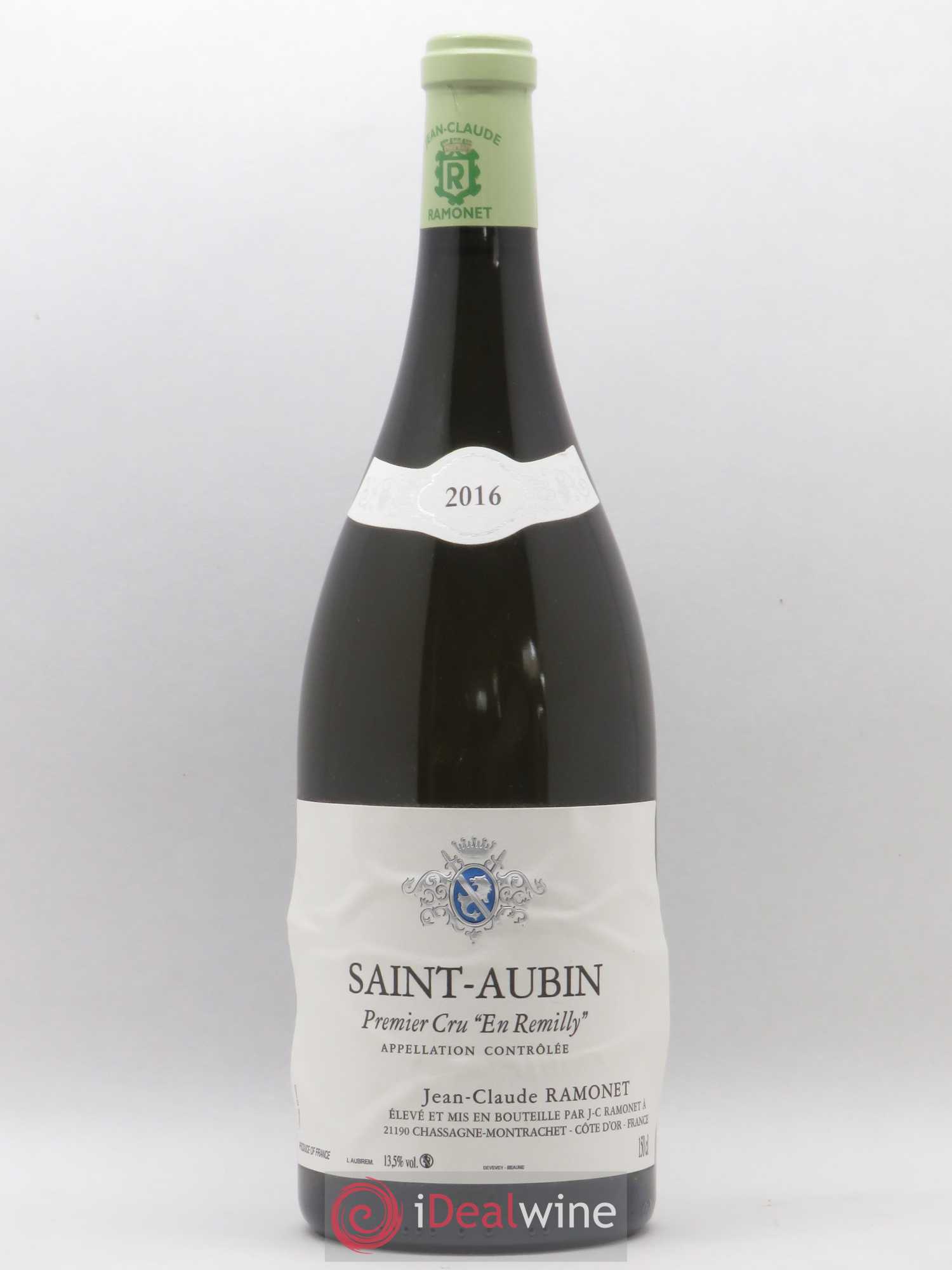 Saint-Aubin 1er Cru En Remilly Jean-Claude Ramonet 2016 - Lot de 1 magnum - 0