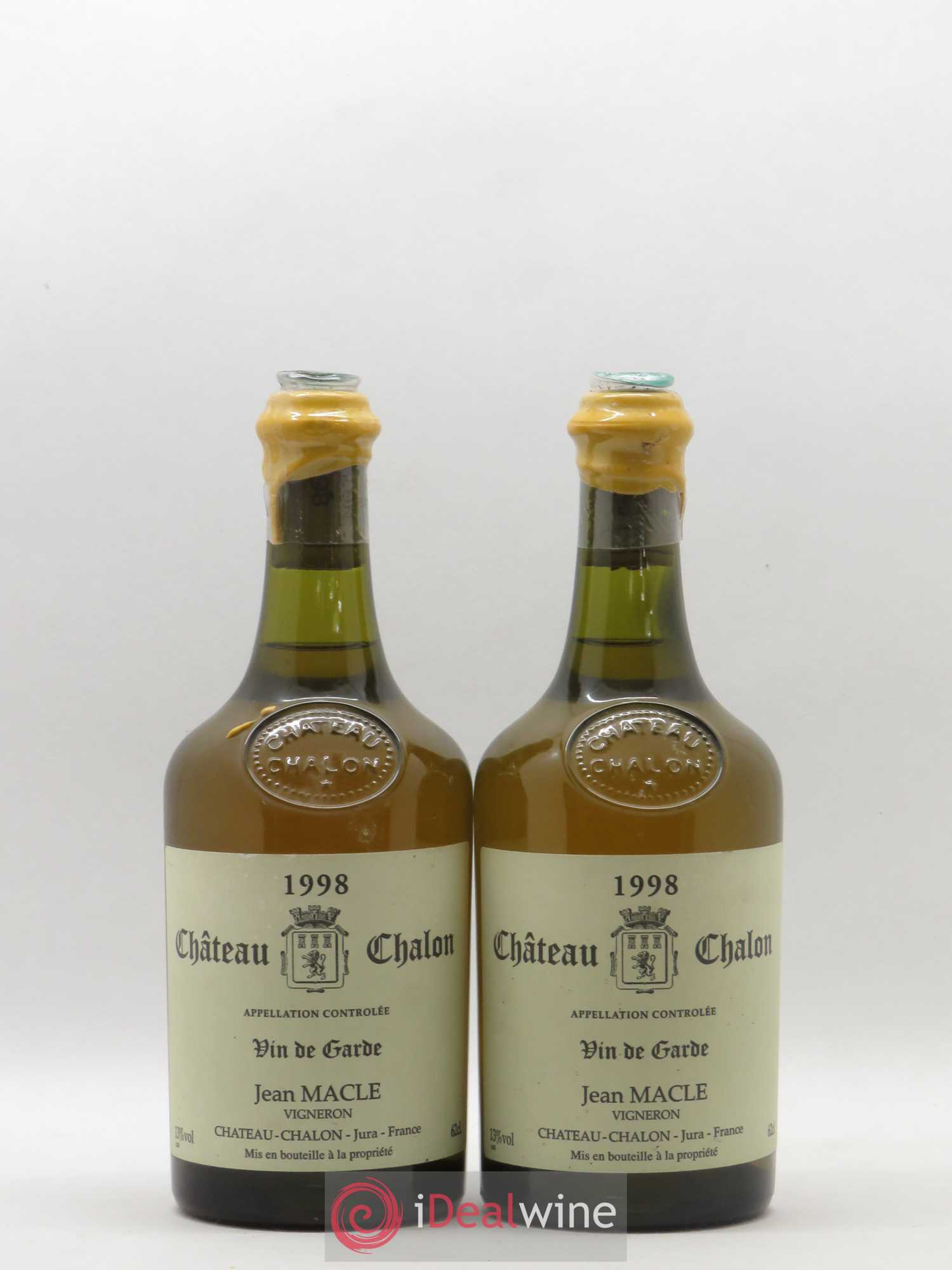 Château-Chalon Jean Macle 1998 - Lot de 2 bouteilles - 0