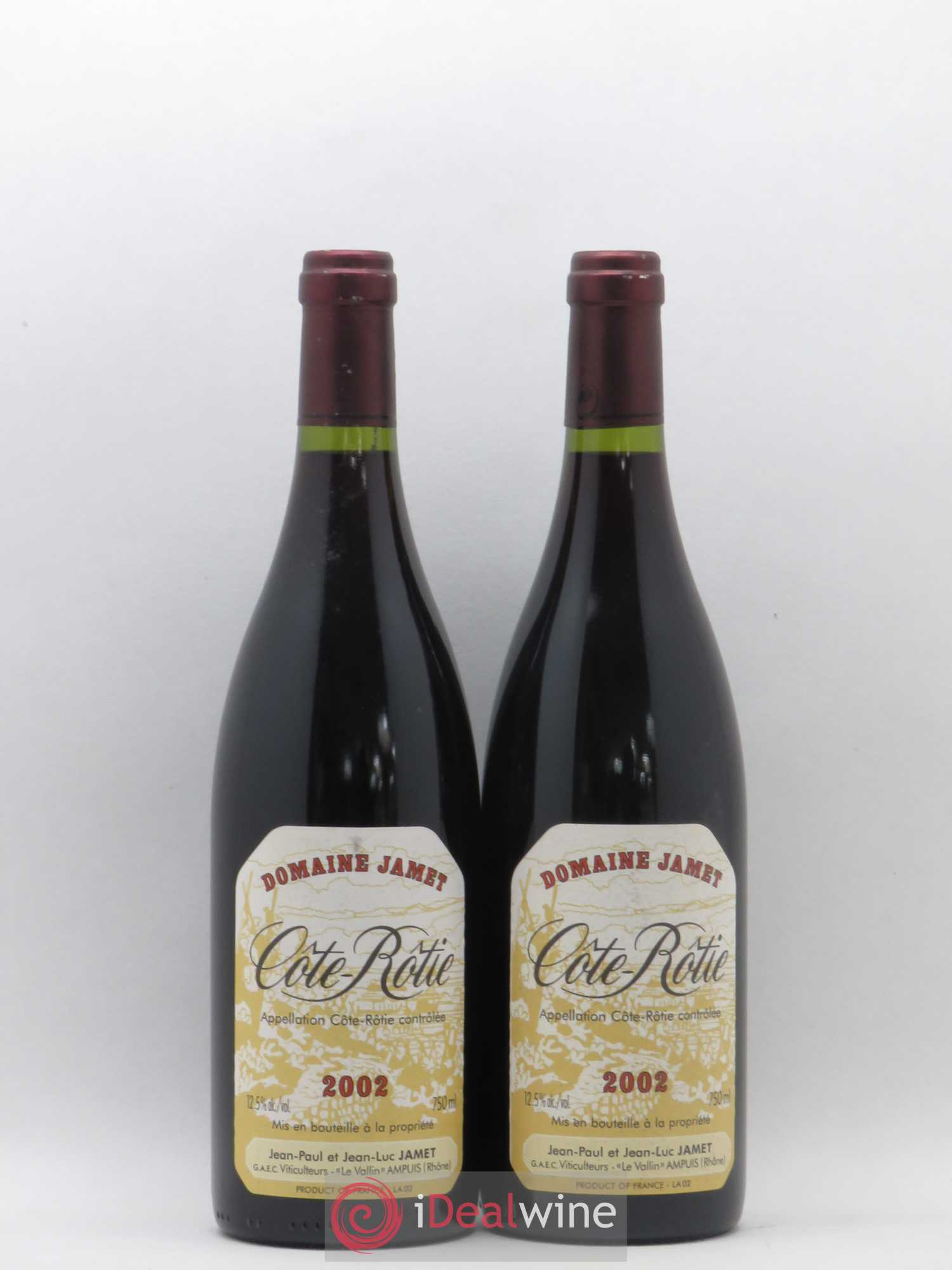 Côte-Rôtie Jamet (Domaine) 2002 - Lot de 2 bouteilles - 0