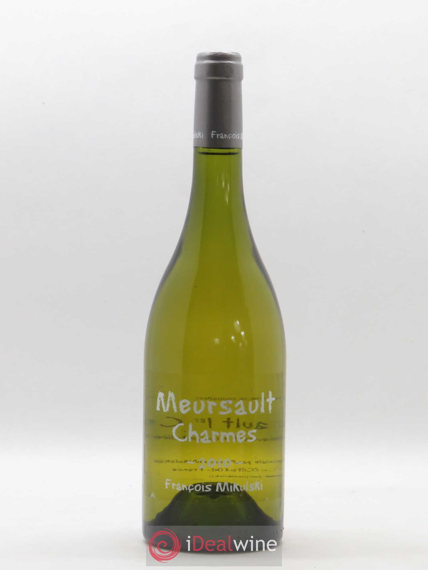 Meursault 1er Cru Charmes François Mikulski 2010 - Posten von 1 Flasche - 0