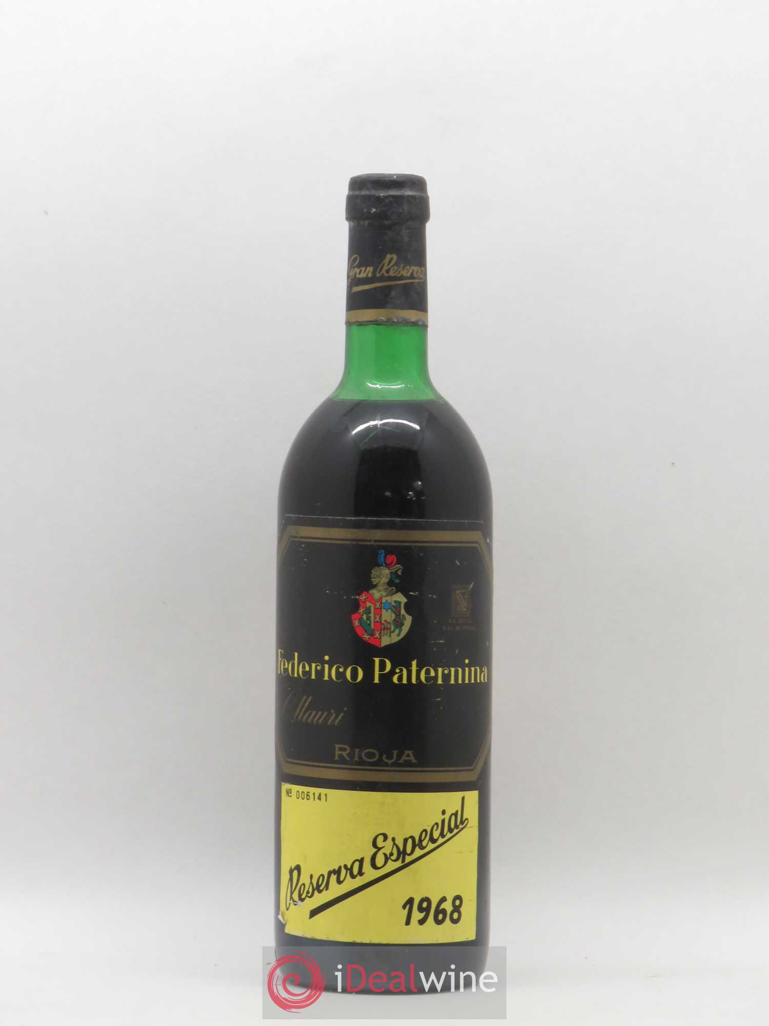 Rioja DOCA Reserva Especial Paternino 1968 - Lotto di 1 bottiglia - 0
