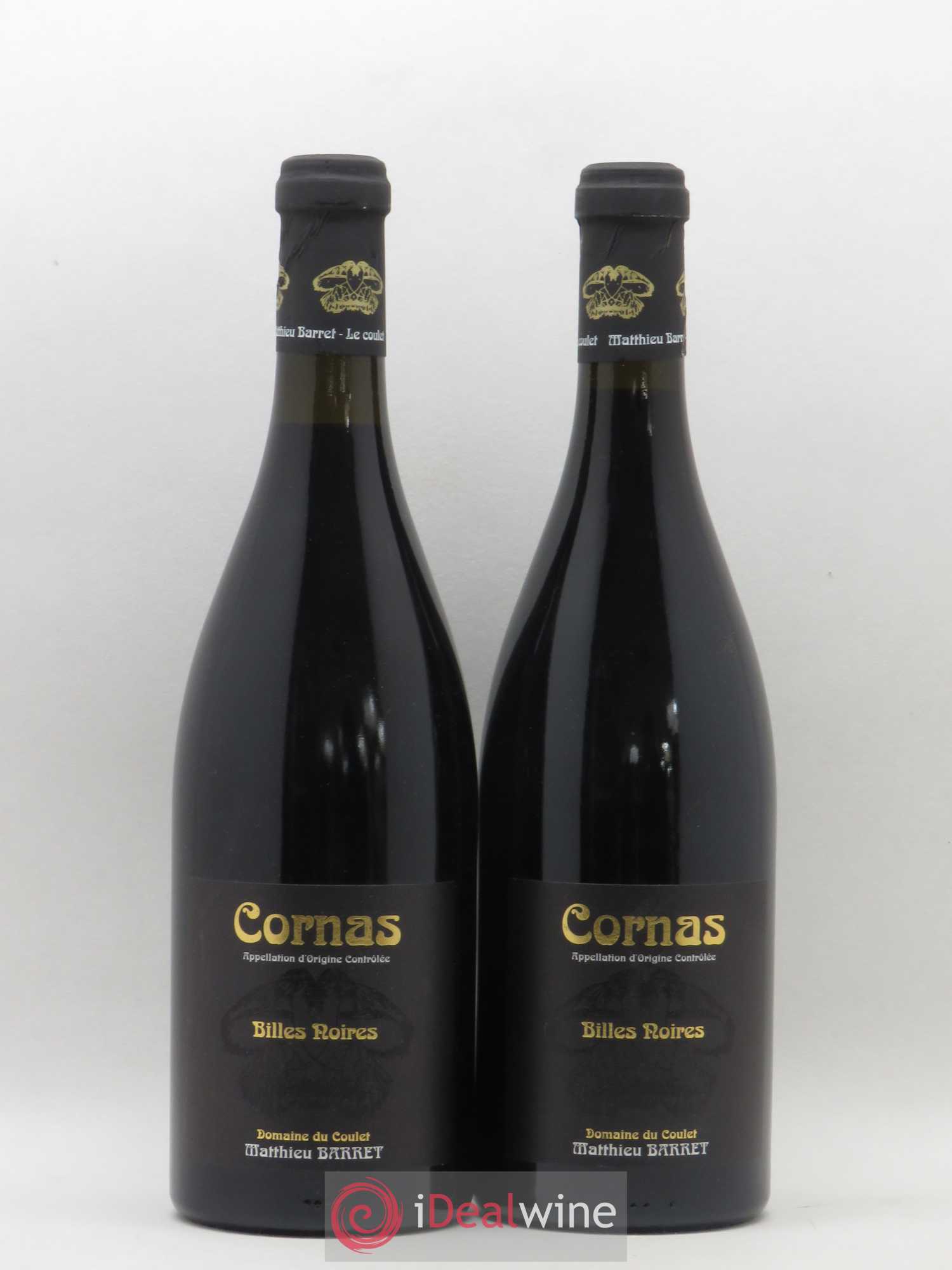 Cornas Billes Noires Coulet (Domaine du) - Matthieu Barret 2009 - Lot de 2 bouteilles - 0