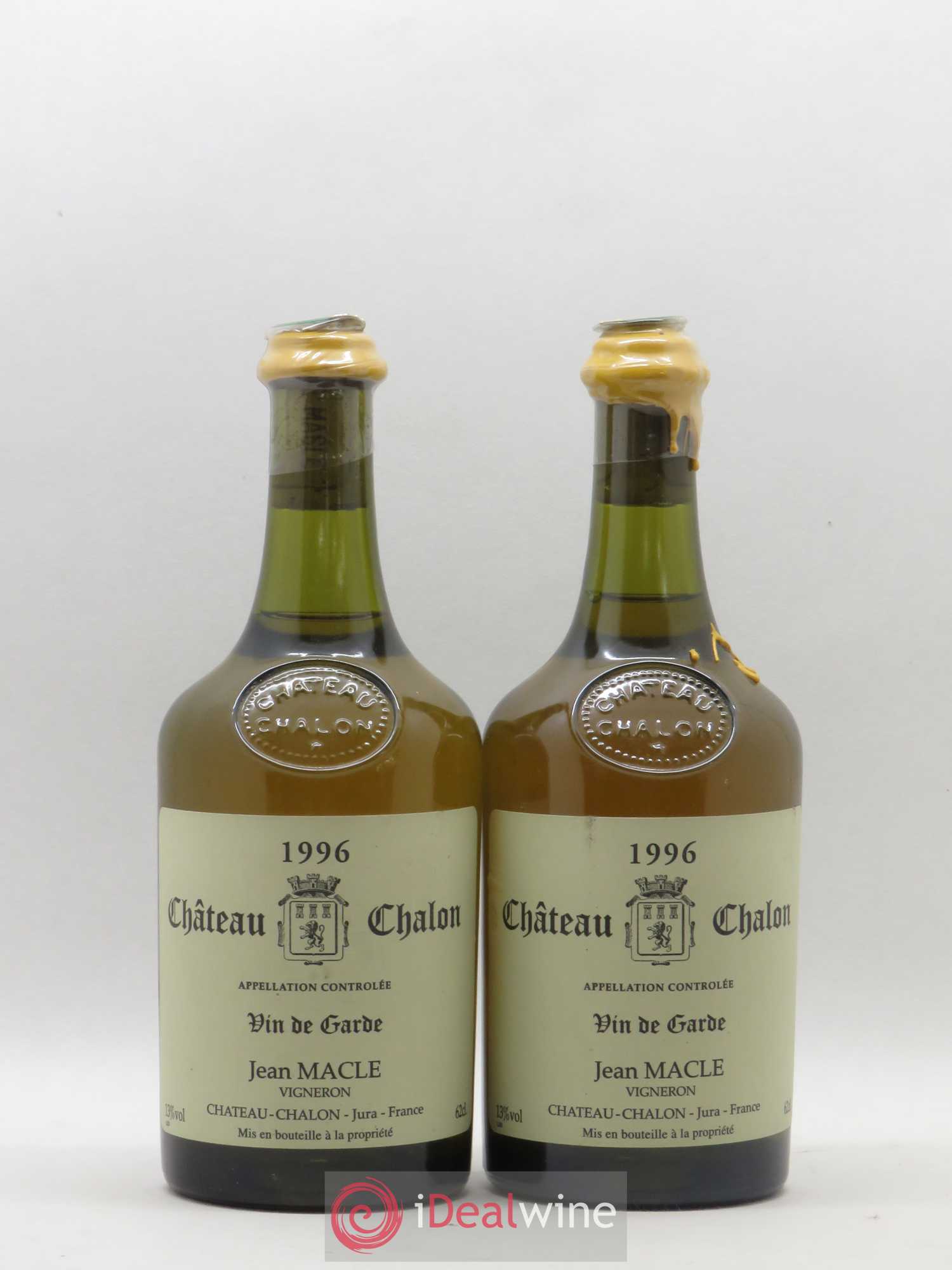 Château-Chalon Jean Macle 1996 - Lot de 2 bouteilles - 0