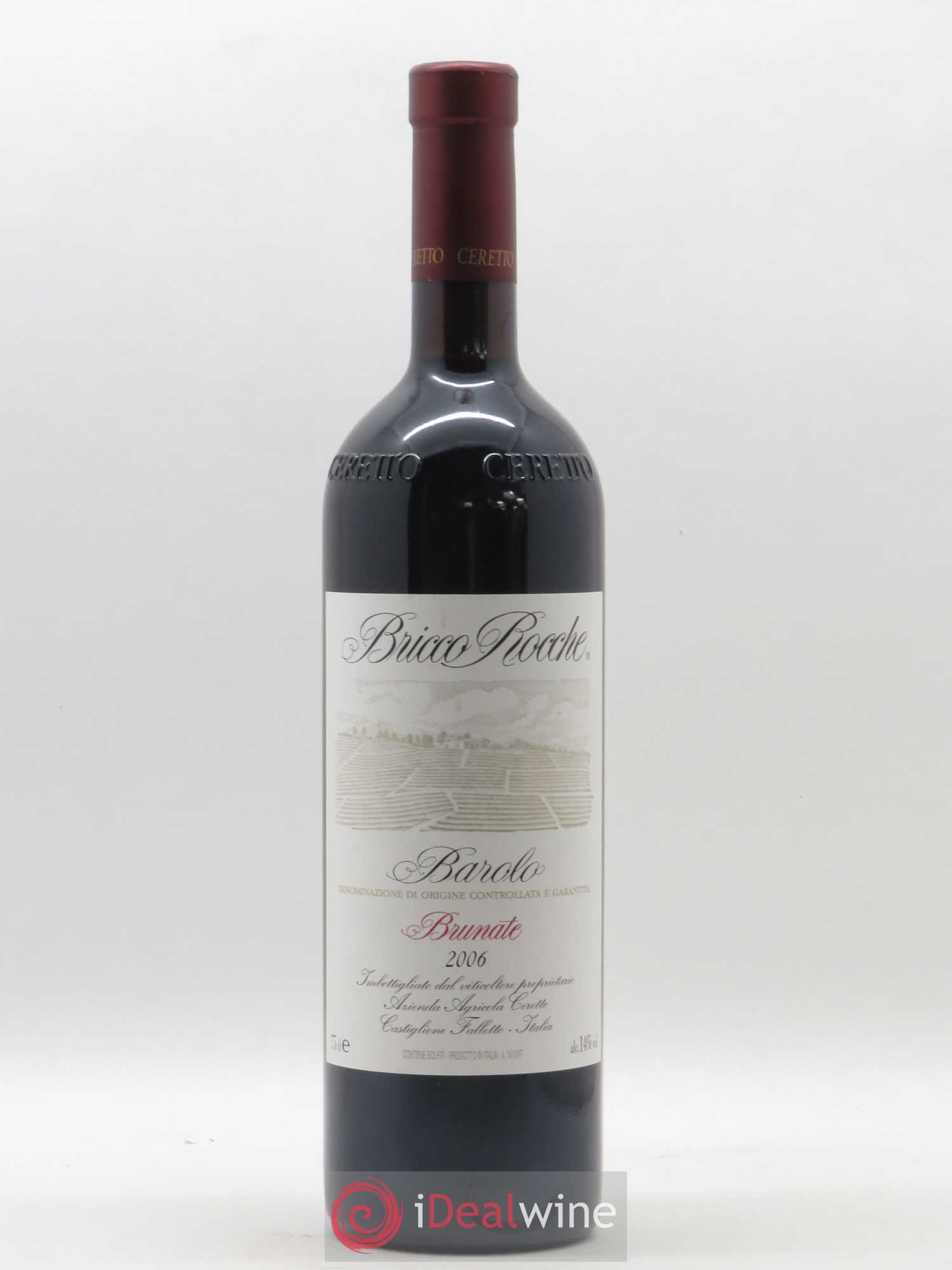Barolo DOCG Brunate Bricco Rocche Ceretto 2006 - Posten von 1 Flasche - 0