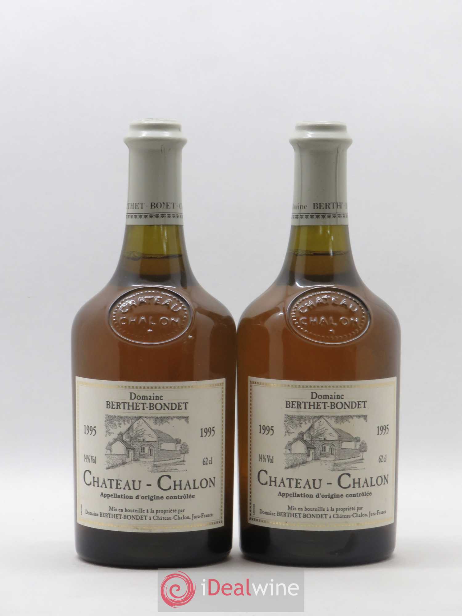 Château-Chalon Berthet-Bondet 1995 - Lot de 2 bouteilles - 0