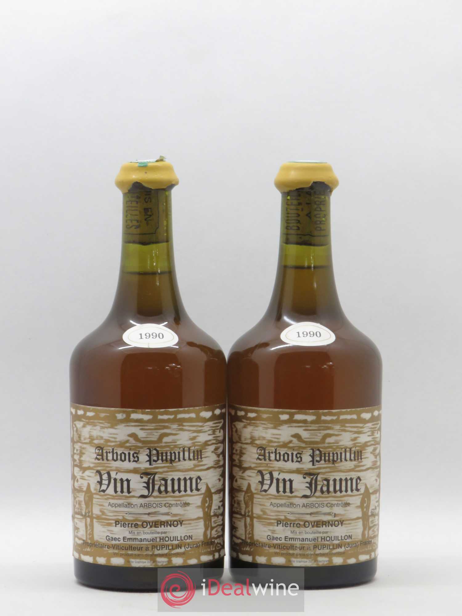 Arbois-Pupillin Vin jaune Pierre Overnoy (Domaine) 1990 - Lot de 2 bouteilles - 0
