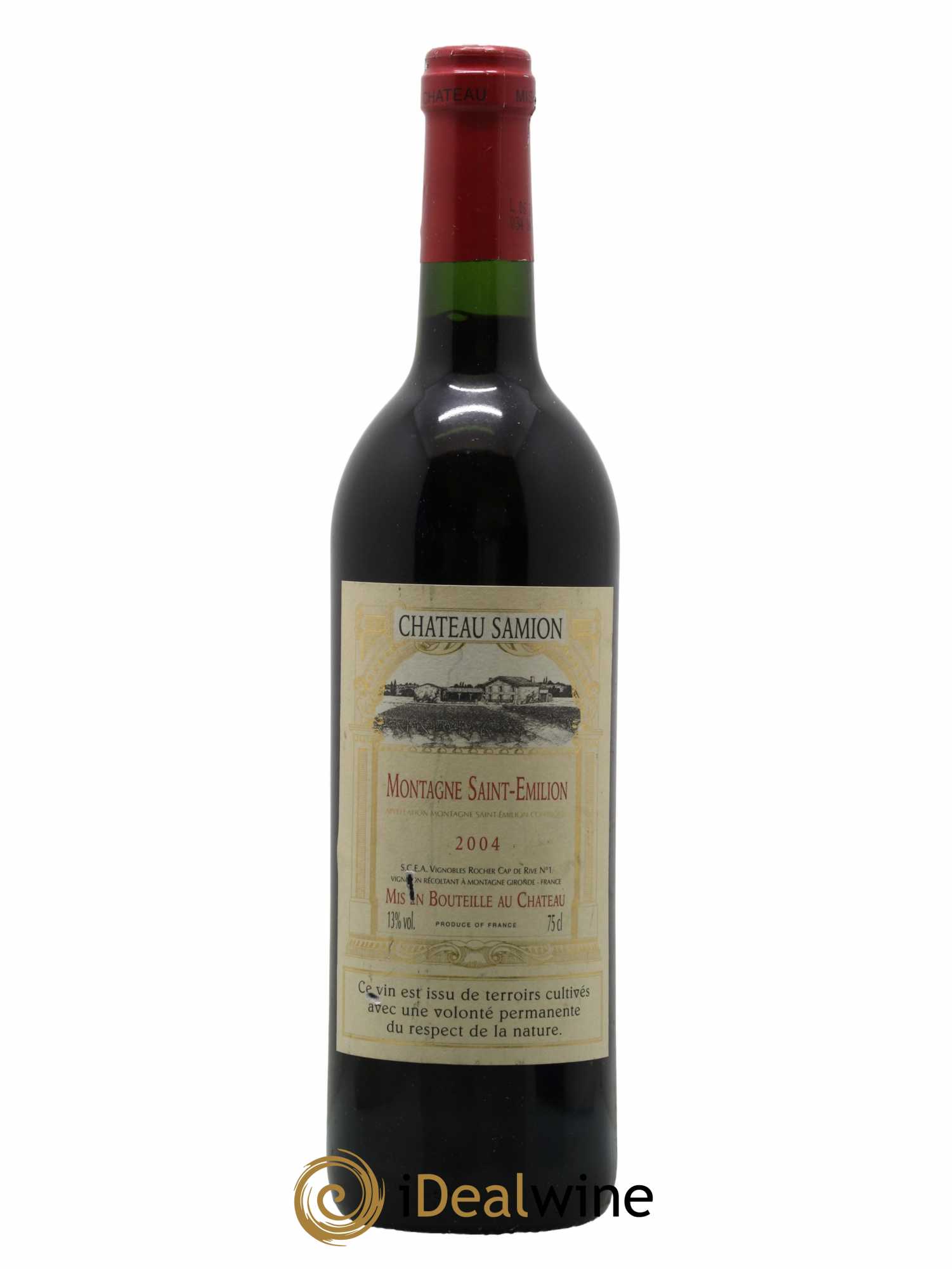 Château Samion 2004 - Lot de 1 bouteille - 0