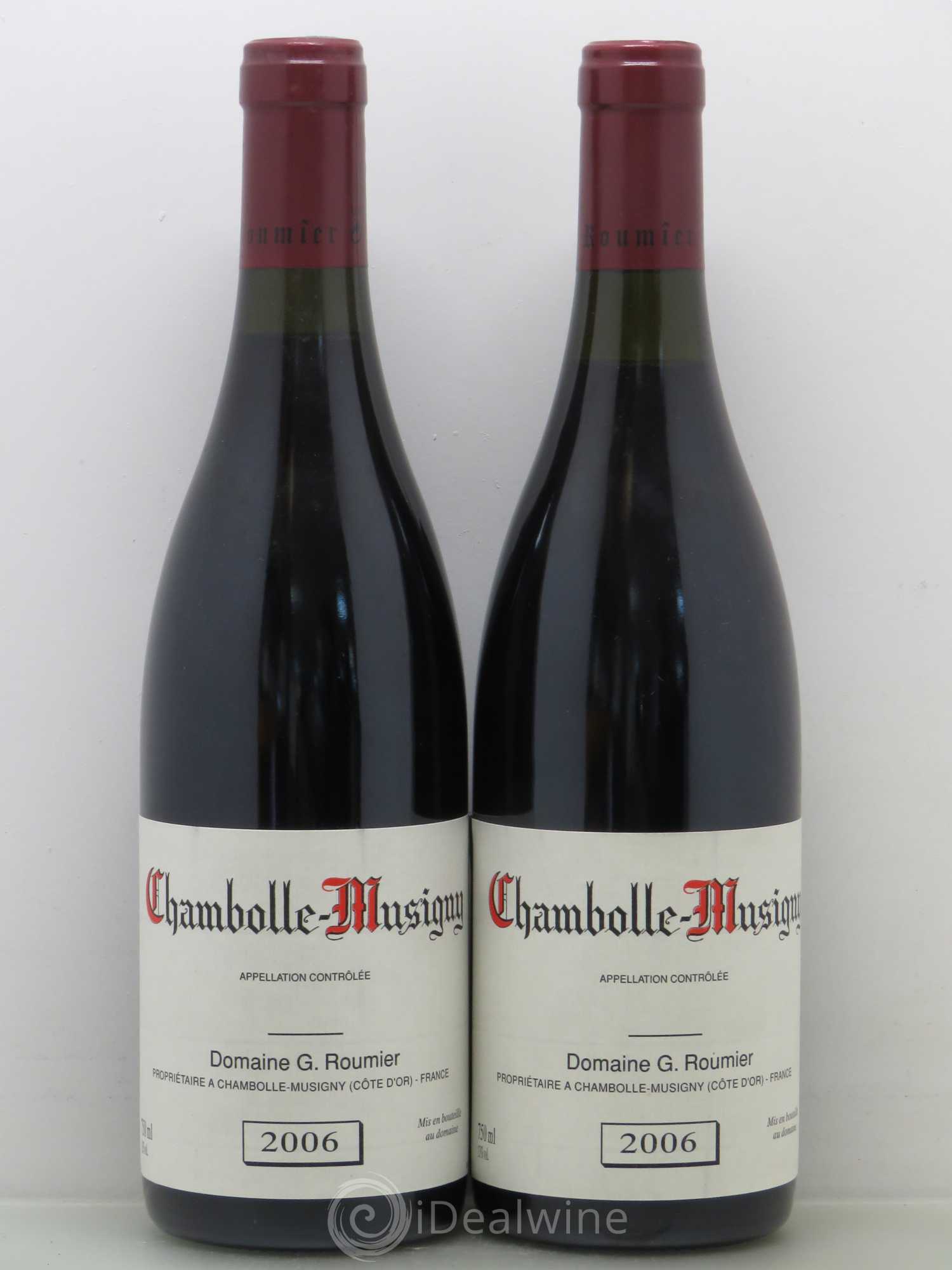 Chambolle-Musigny Georges Roumier (Domaine) 2006 - Lot de 2 bouteilles - 0