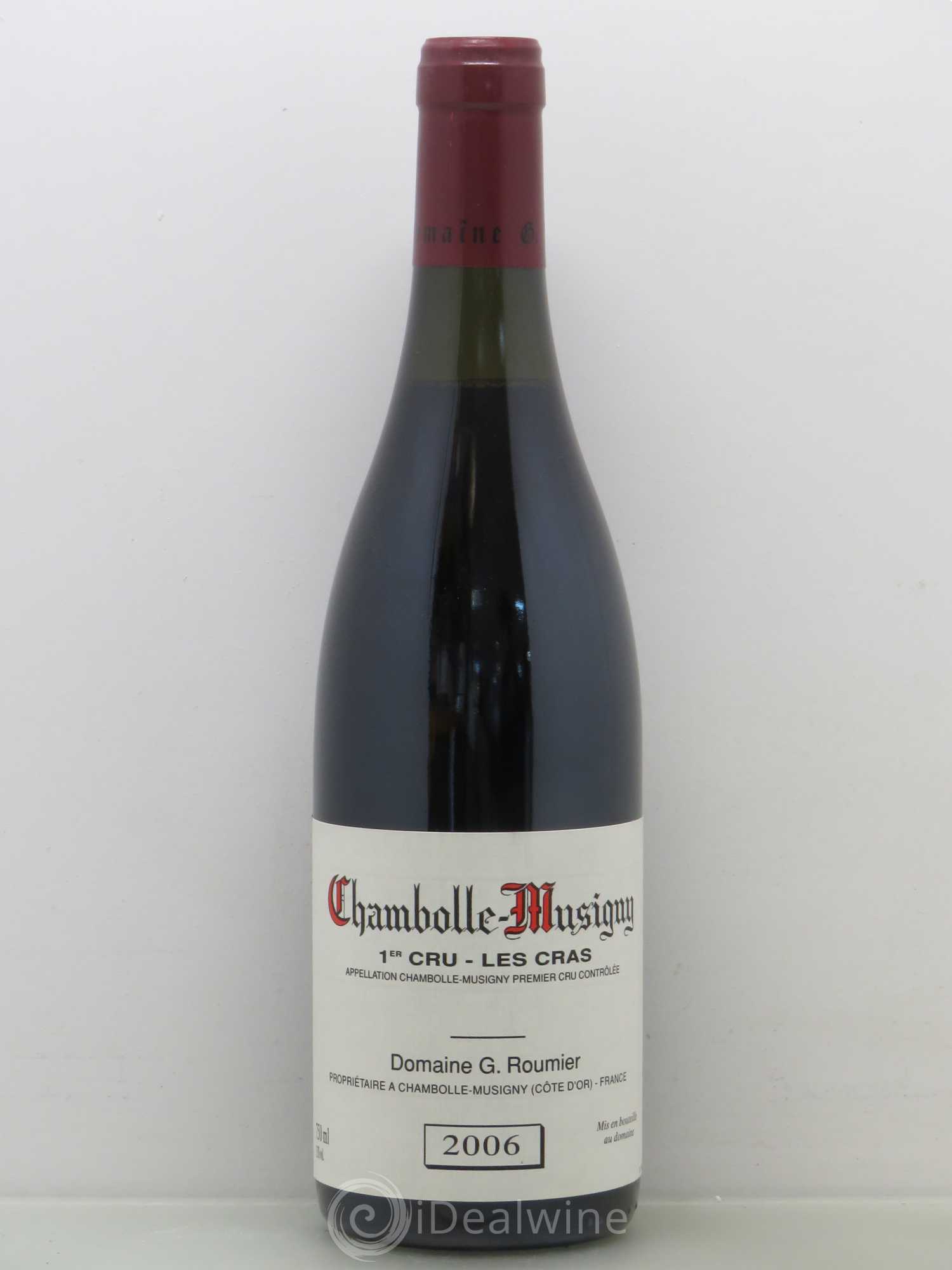 Chambolle-Musigny 1er Cru Les Cras Georges Roumier (Domaine) 2006 - Lot de 1 bouteille - 0