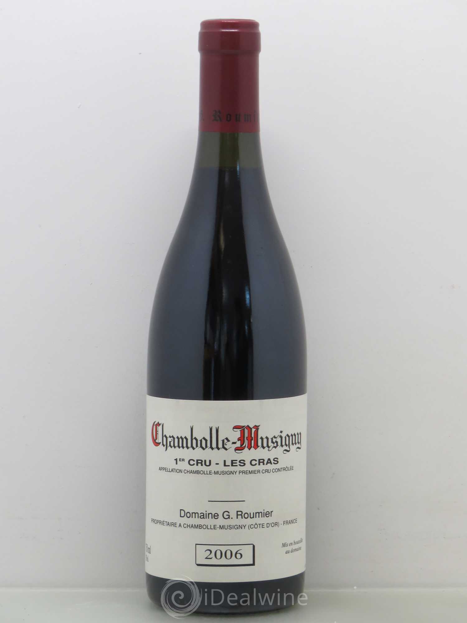 Chambolle-Musigny 1er Cru Les Cras Georges Roumier (Domaine) 2006 - Lot de 1 bouteille - 0