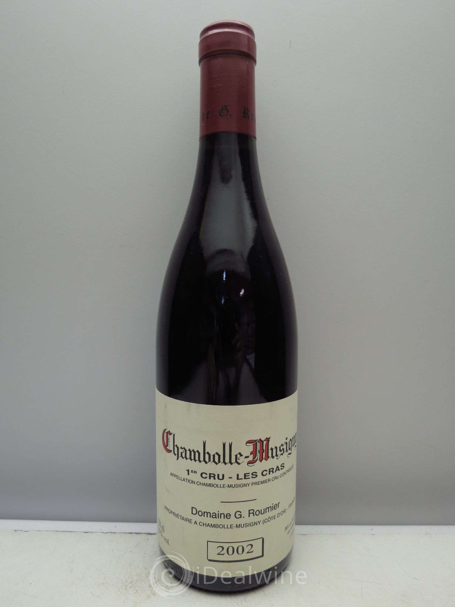 Chambolle-Musigny 1er Cru Les Cras Georges Roumier (Domaine) 2002 - Lot de 1 bouteille - 0