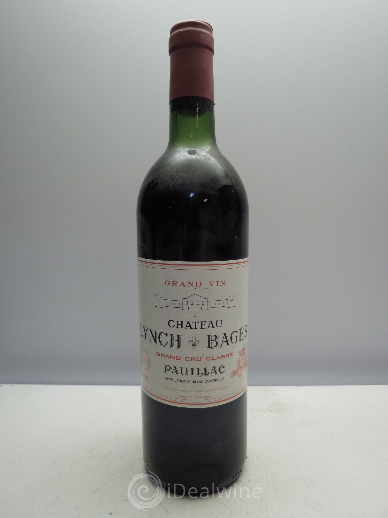 Château Lynch Bages 5ème Grand Cru Classé 1982 - Lot de 1 bouteille - 0