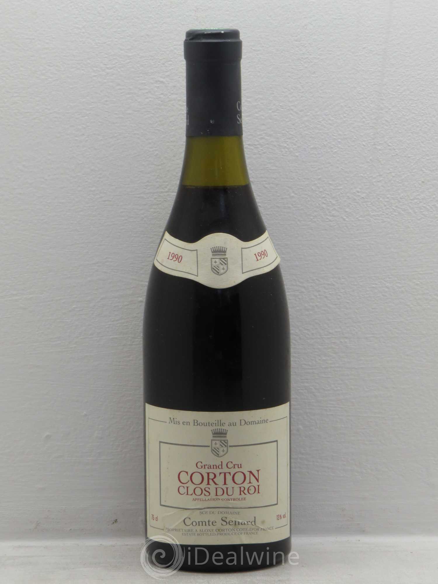 Corton Grand Cru Senard 1990 - Lot de 1 bouteille - 0