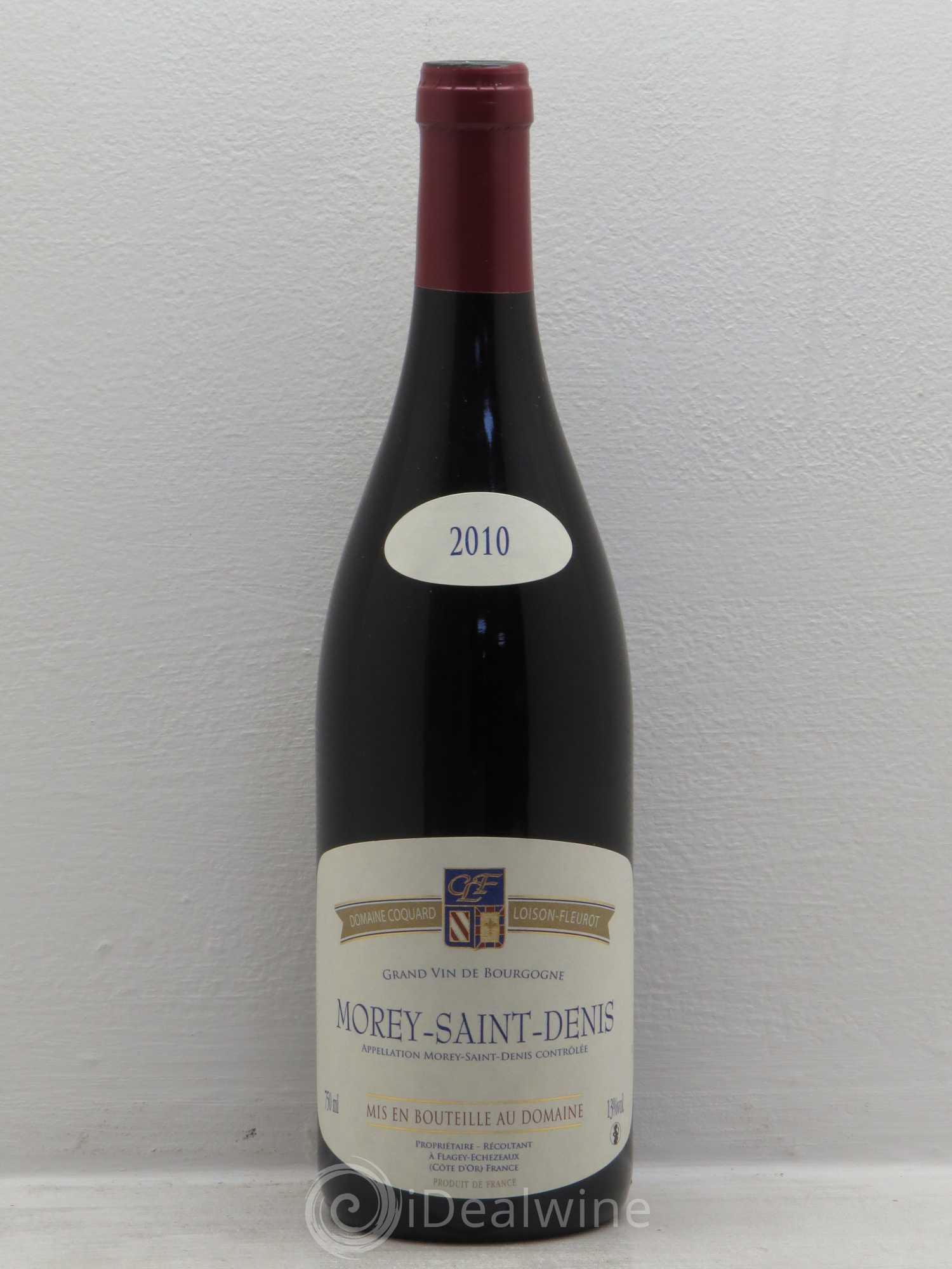 Morey-Saint-Denis Coquart Loison Fleurot 2010 - Lot de 1 bouteille - 0