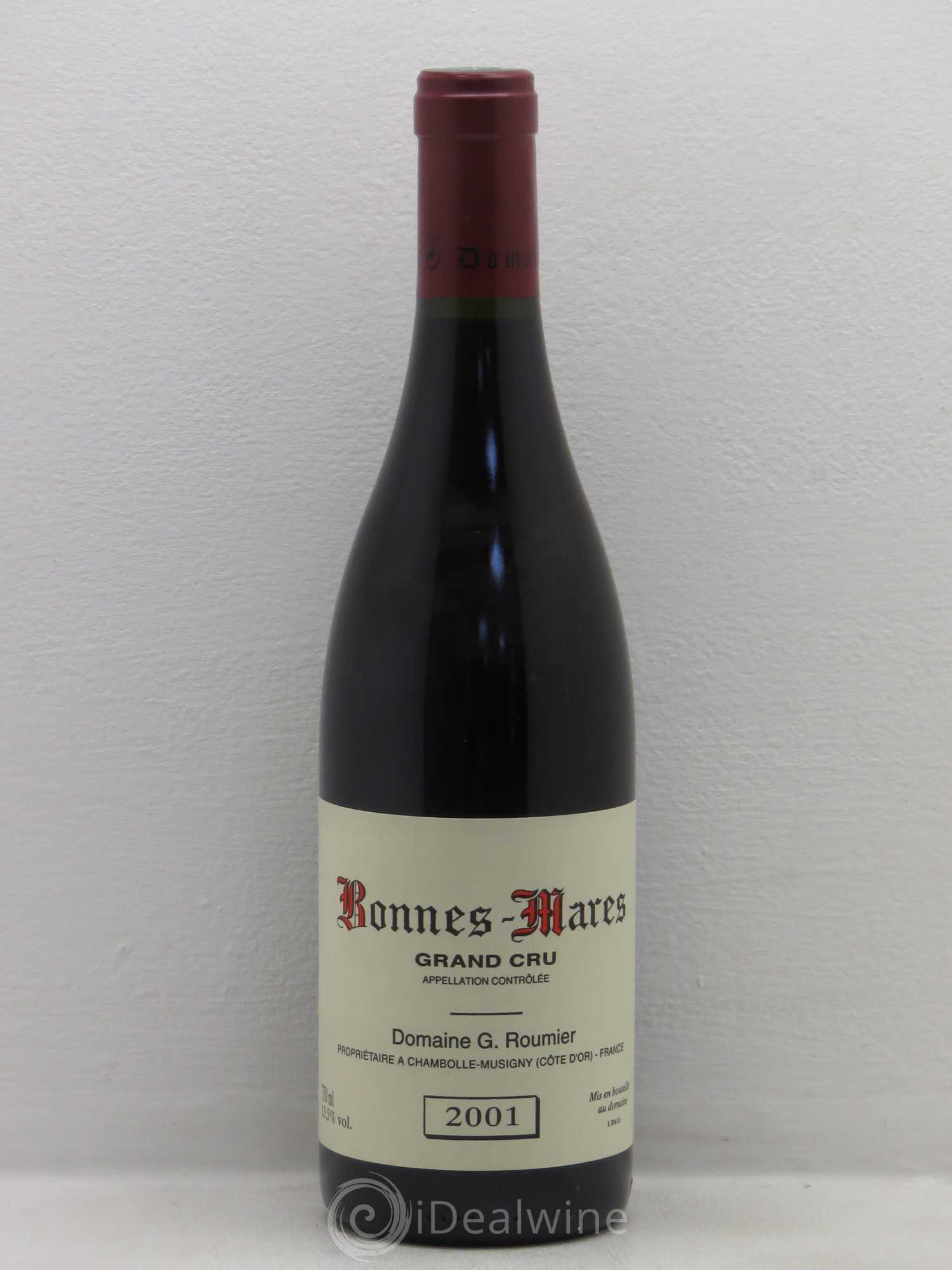 Bonnes-Mares Grand Cru Georges Roumier (Domaine) 2001 - Lot de 1 bouteille - 0