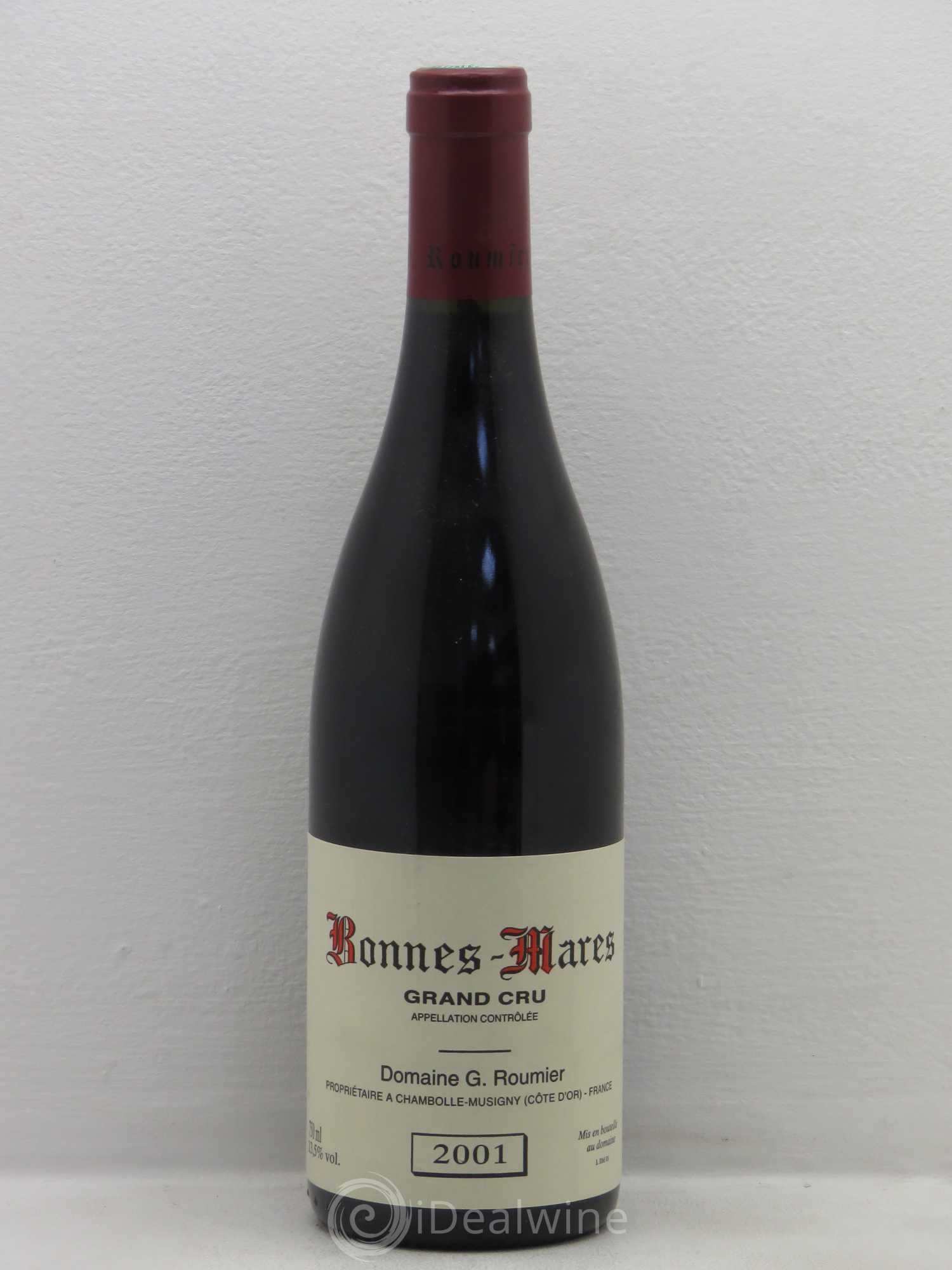 Bonnes-Mares Grand Cru Georges Roumier (Domaine) 2001 - Lot de 1 bouteille - 0