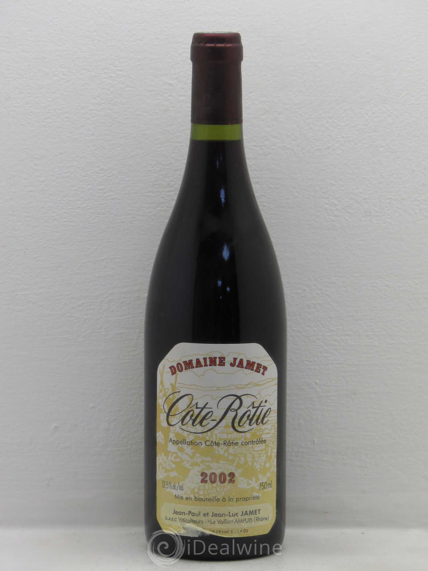 Côte-Rôtie Jamet (Domaine) 2002 - Lot de 1 bouteille - 0