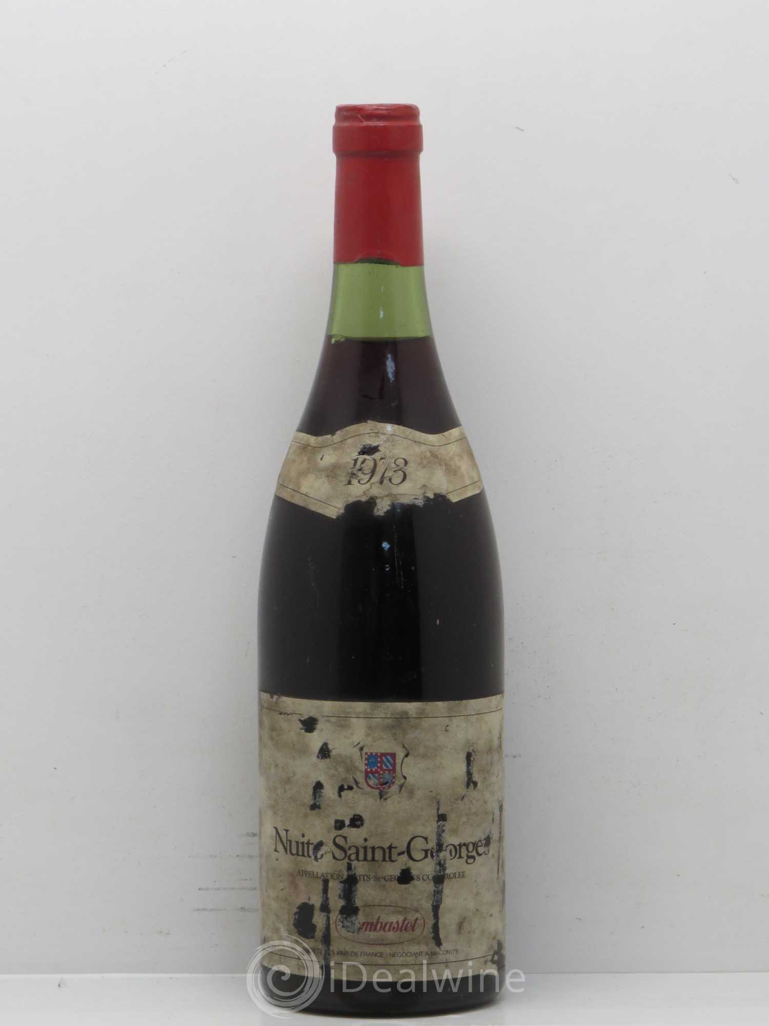 Nuits-Saint-Georges Combastel 1973 - Lot de 1 bouteille - 0