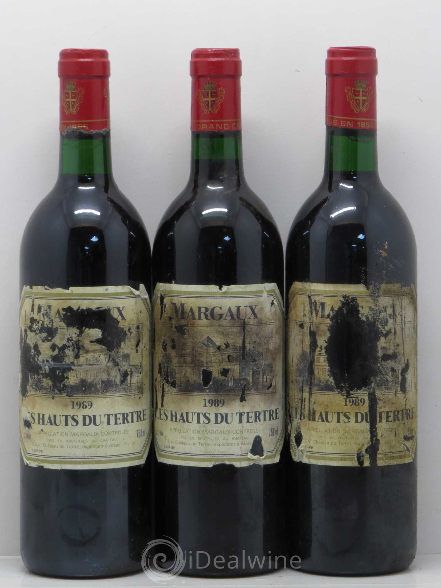 Les Hauts du Tertre 1989 - Lot de 6 bouteilles - 2
